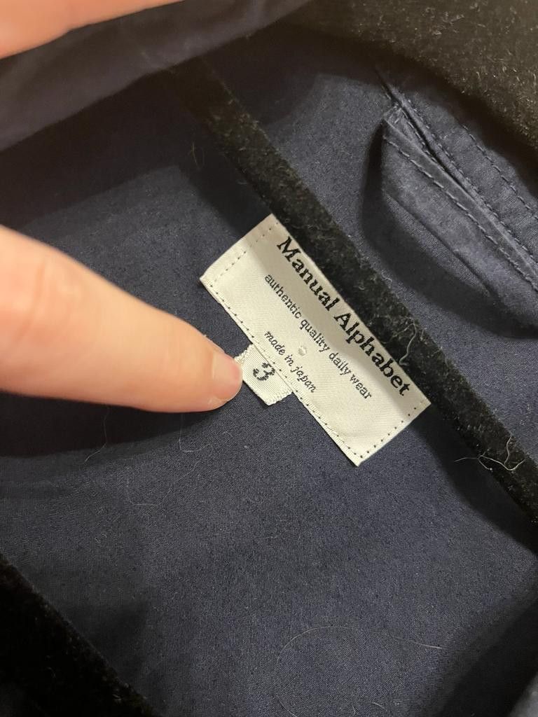 Manual Alphabet Long Typewriter Jacket