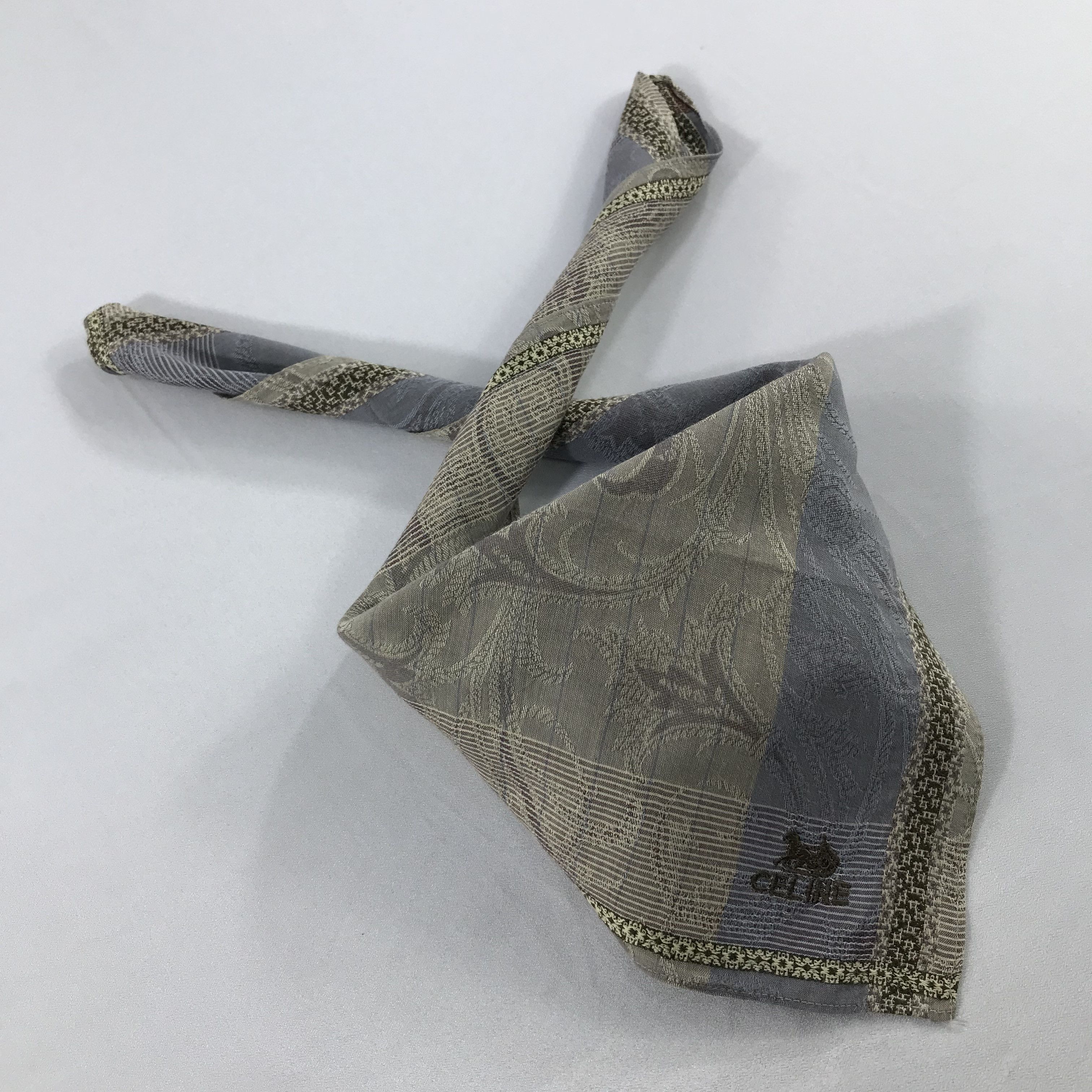 Celine × Vintage Celine Bandana / Handkerchief / Neckerchief - S2487 Size ONE SIZE - 4 Thumbnail