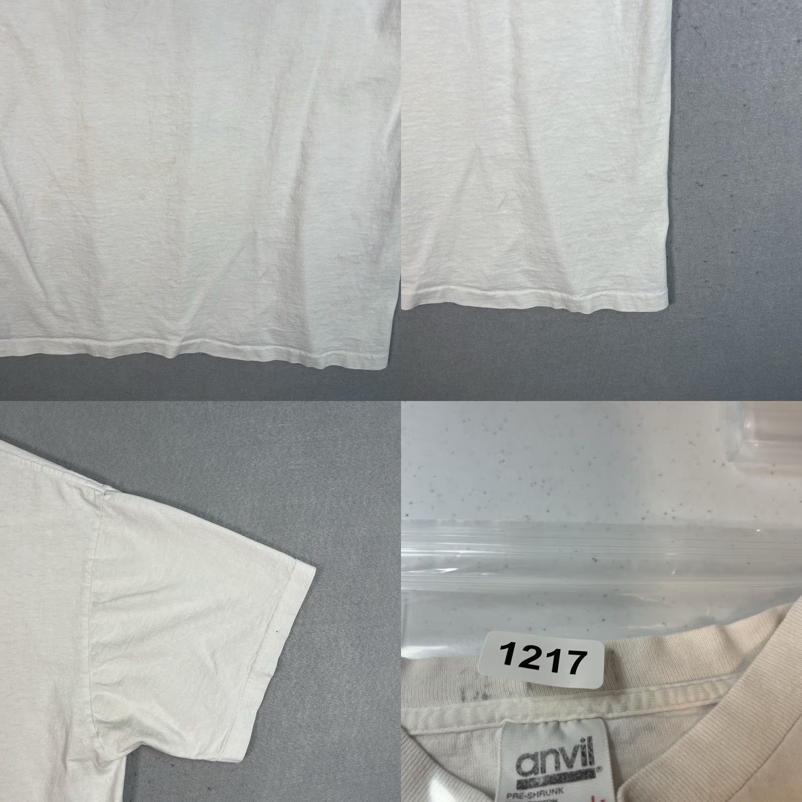 Anvil VINTAGE Roger Clemens Texas Longhorns Shirt Adult Large White Mens 1980s Graphic Tee Sportswear/Beach T Shirt Mens L White 80s Concert? Size US L / EU 52-54 / 3 - 9 Thumbnail