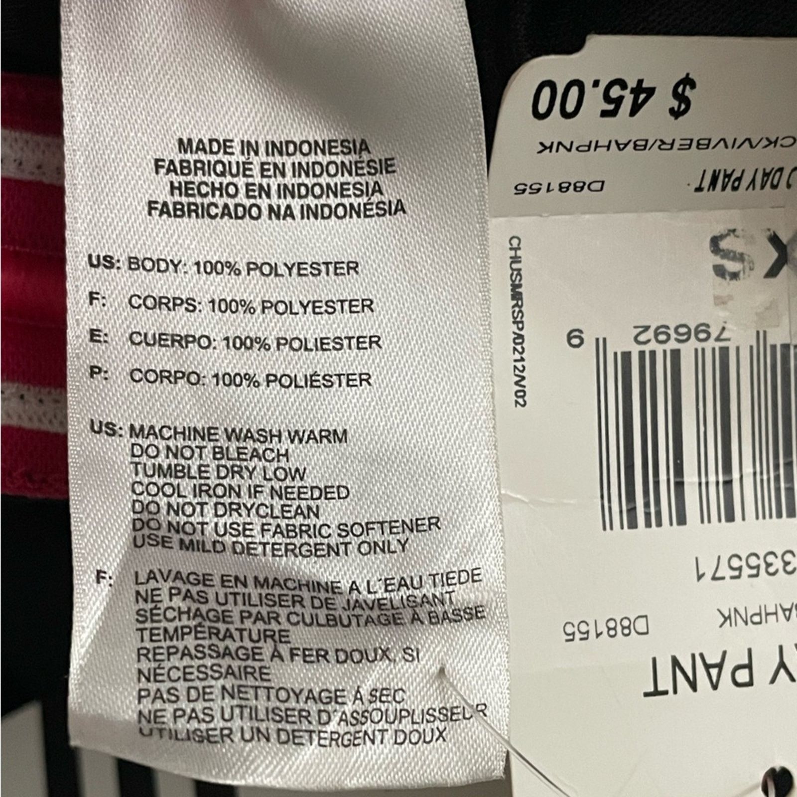 Adidas Adidas Field Day Climalite pants with pink stripes Women XS Size 28" / US 6 / IT 42 - 6 Thumbnail