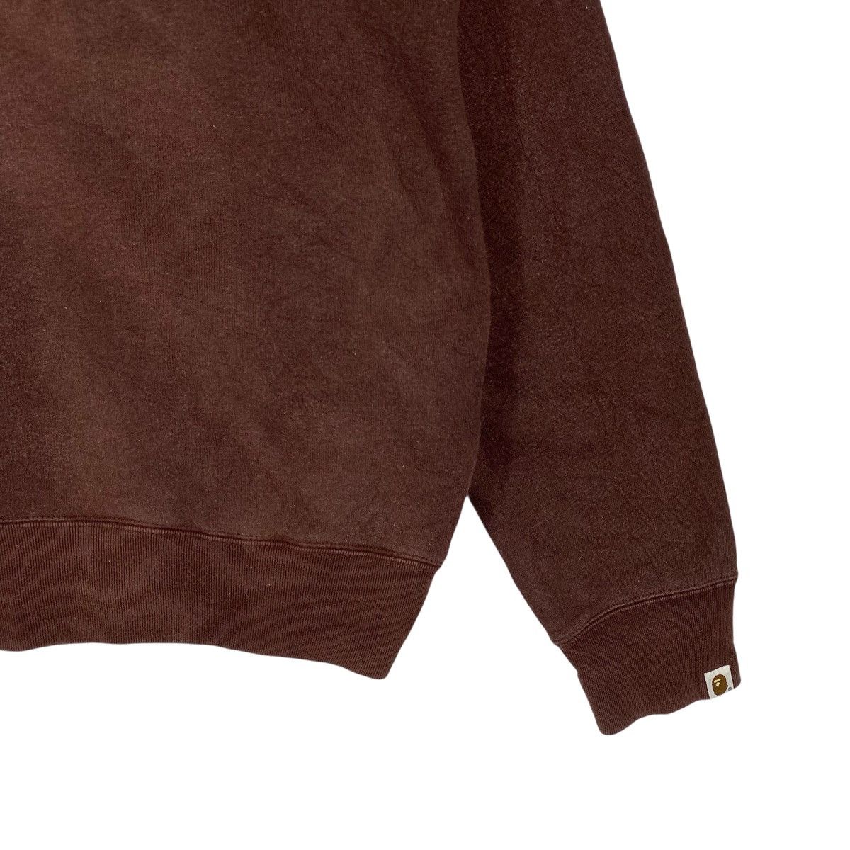 Bape Vintage BAPE Hoodie A Bathing Ape Brown College Logo Size US L / EU 52-54 / 3 - 6 Thumbnail