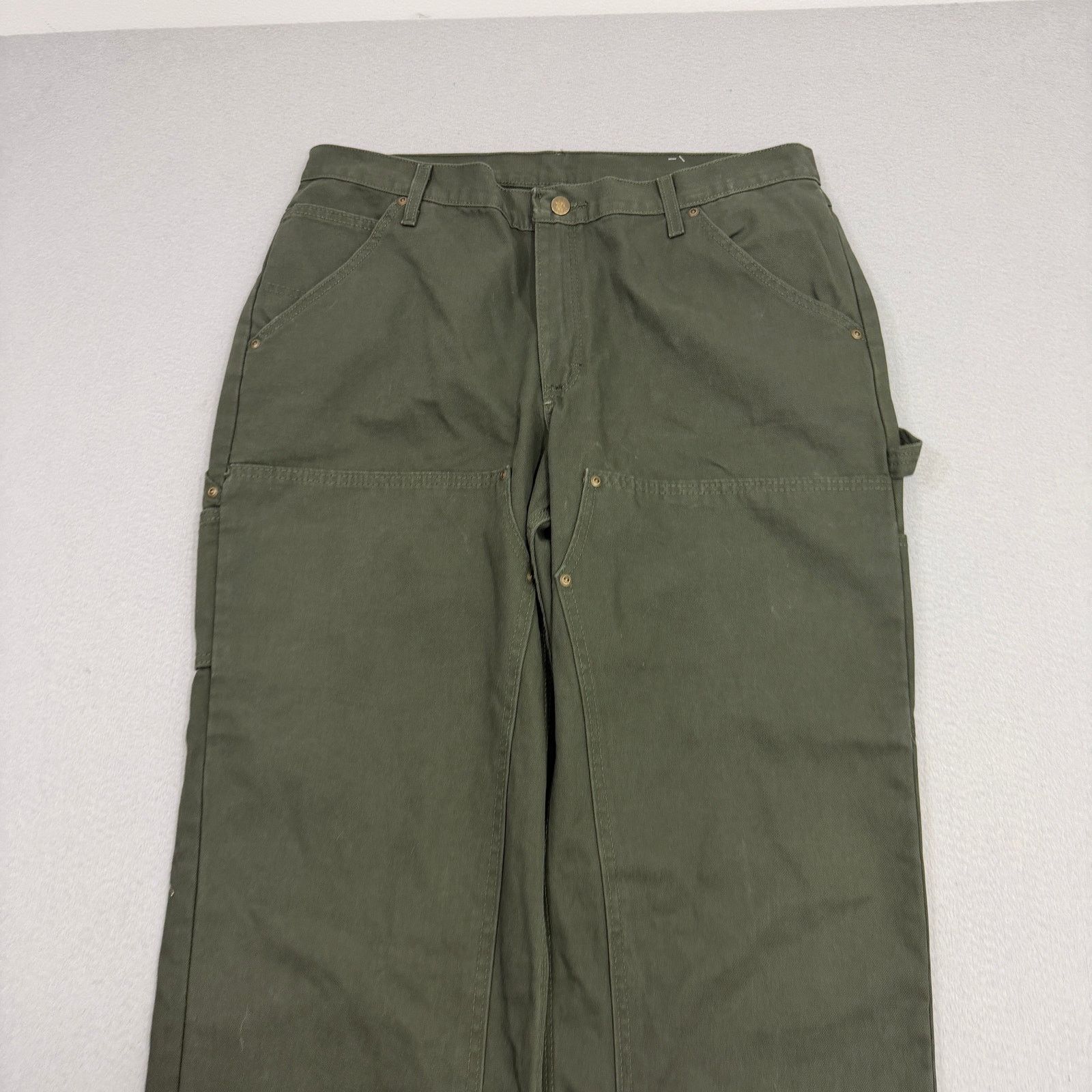 Vintage Image Authority Canvas Double Knee Carpenter Pants Men's 36R Size US 36 / EU 52 - 3 Thumbnail