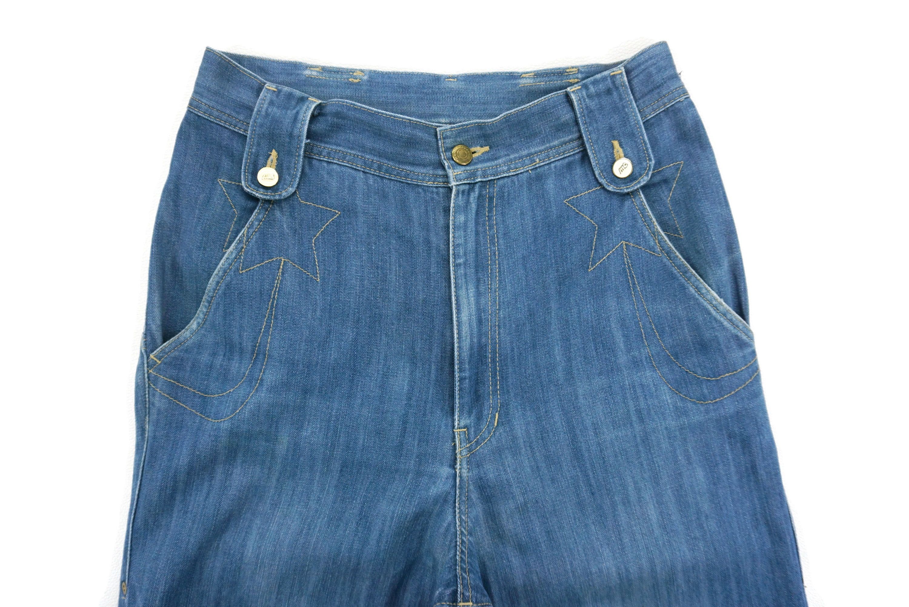Japanese Brand Mercibeaucoup Jeans fit W31xL25.5 Dropped Crotch Cropped Size US 28 / EU 44 - 3 Thumbnail