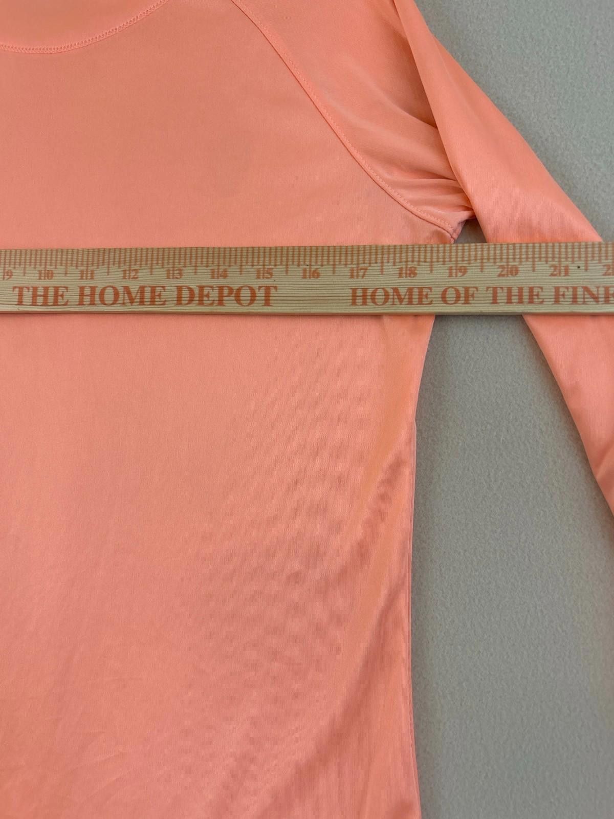 Columbia COLUMBIA PFG Omni-Shade Shirt Peach Medium UPF Sun Fish Size ONE SIZE - 8 Thumbnail