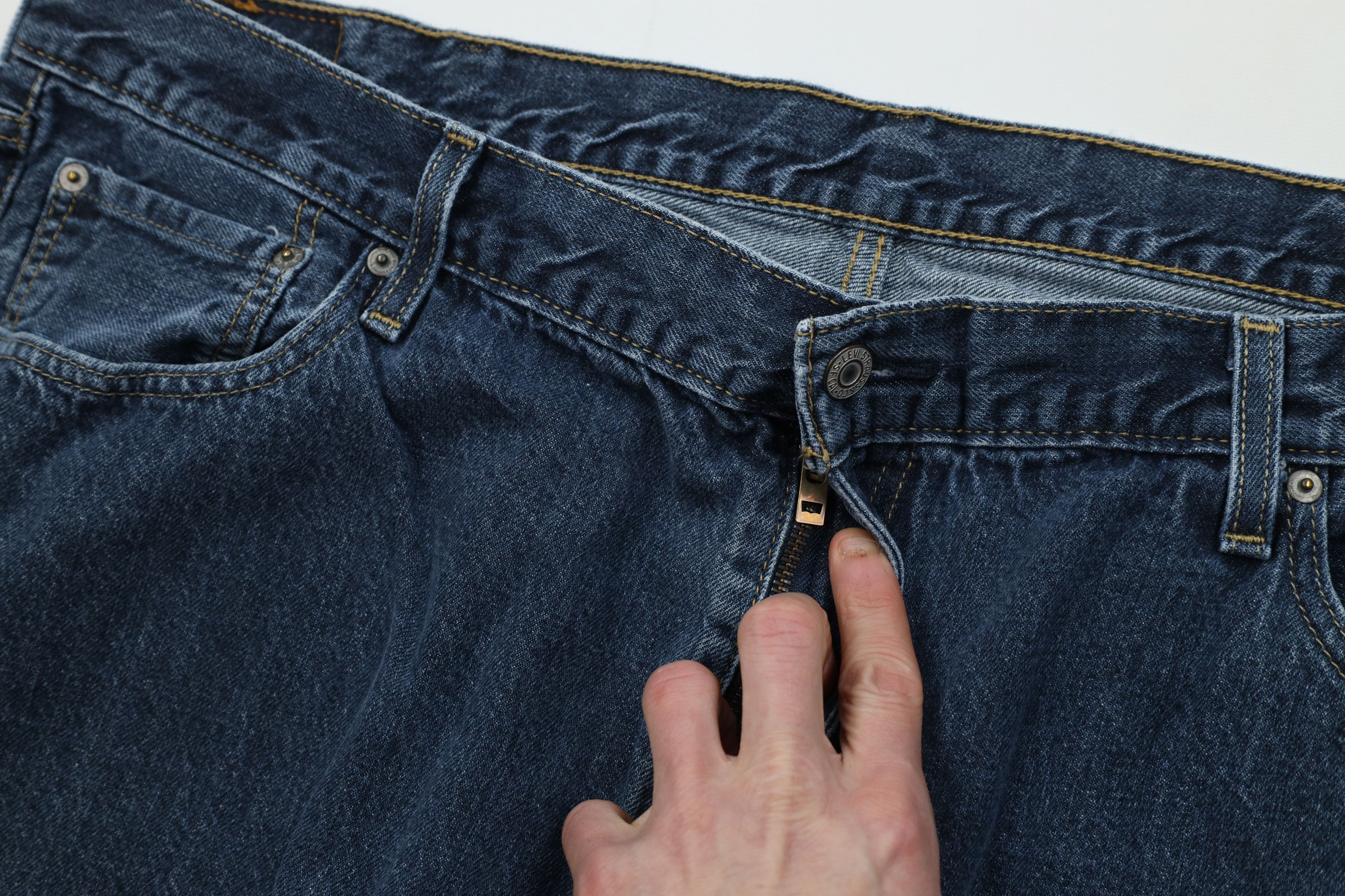 Levi's Vintage Y2K Levis 559 Relaxed Straight Wide Leg Denim Jeans Size US 44 / EU 60 - 7 Thumbnail