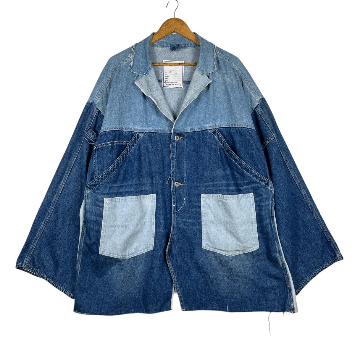 Ciaopanic Etsinta by Ciaopanic Denim Patchwork Jacket Size US L / EU 52-54 / 3 - 1 Thumbnail