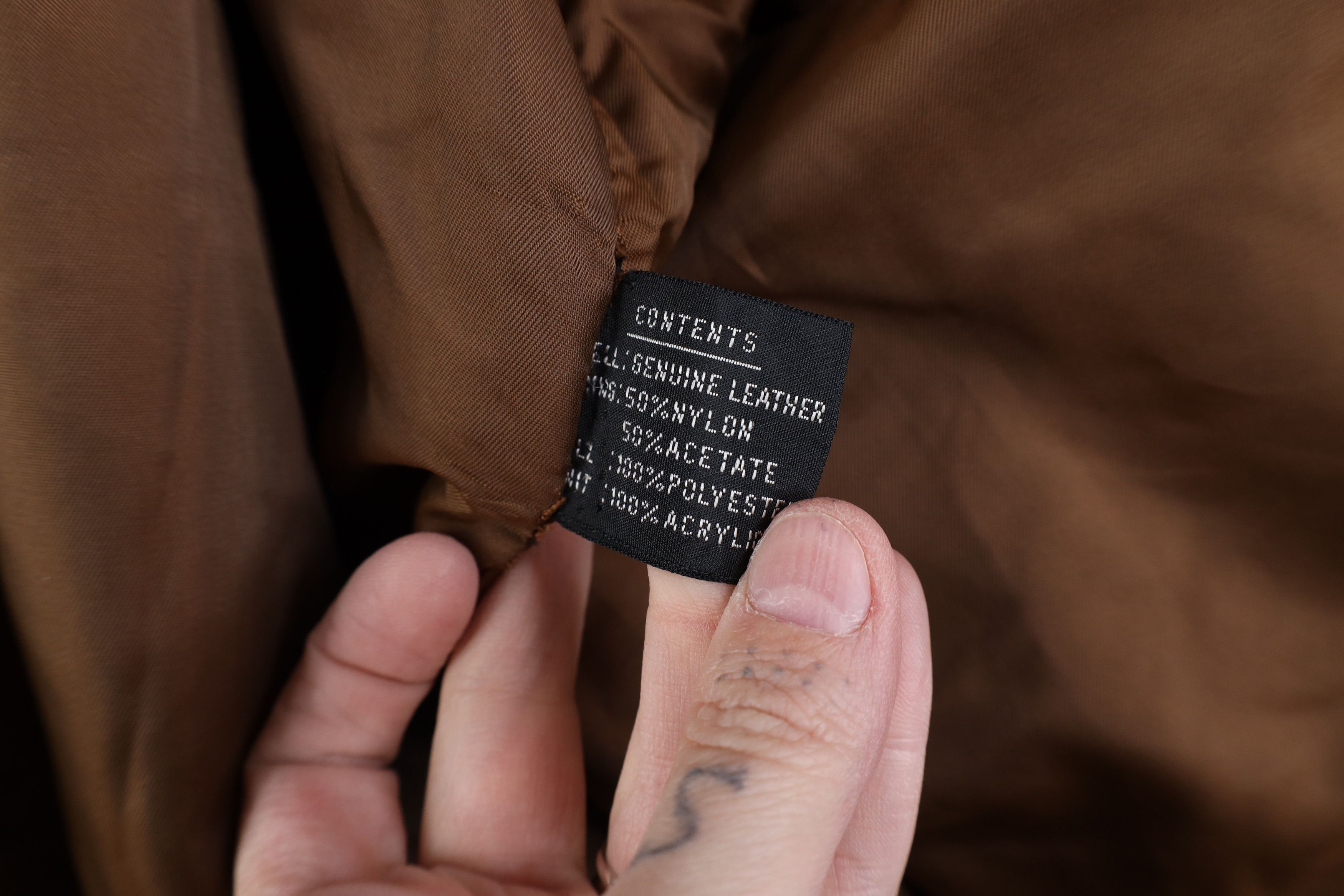 Vintage Vintage 90s Streetwear Button Suede Leather Bomber Jacket Size US XL / EU 56 / 4 - 11 Thumbnail