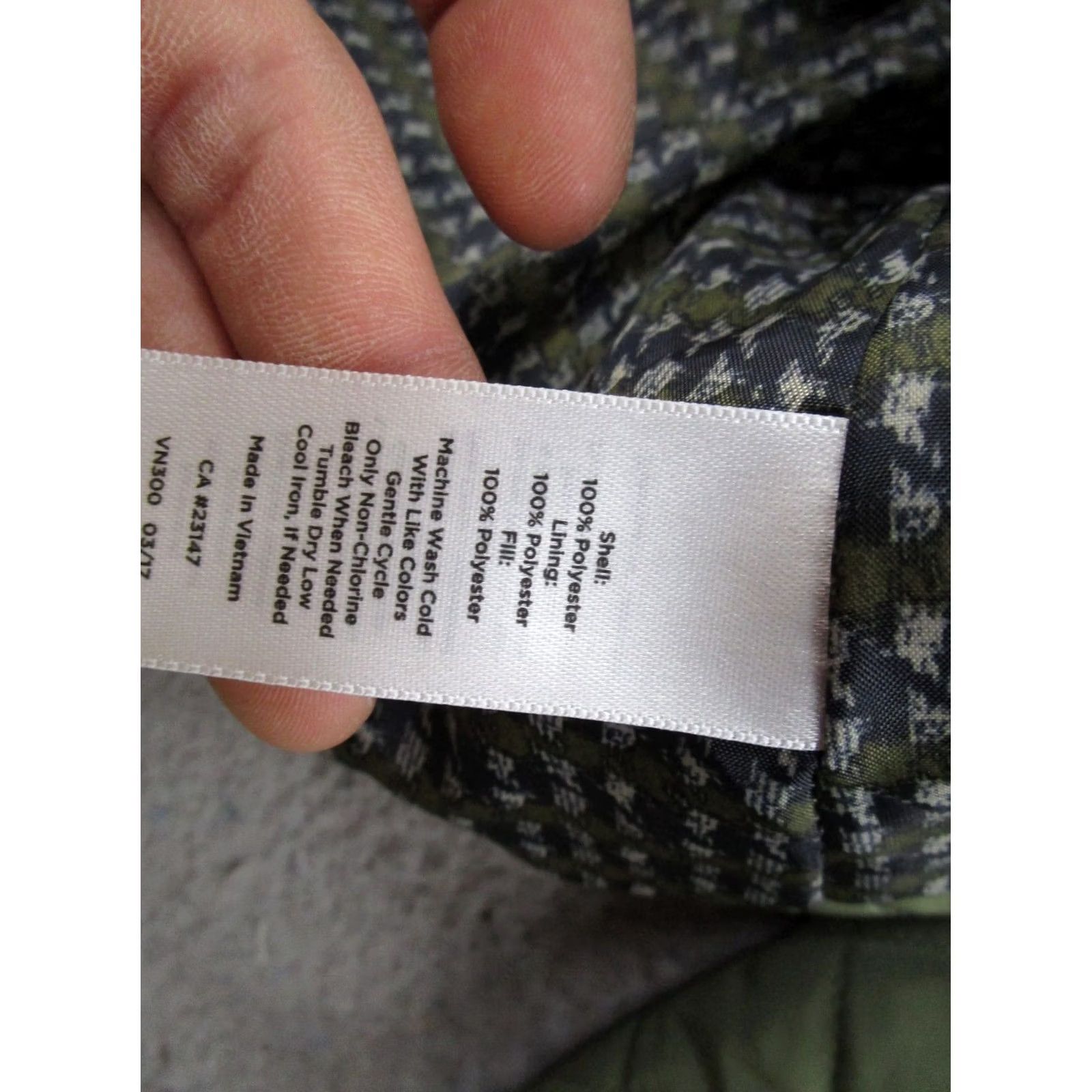 Talbots Talbots Diamond Quilted Jacket Full Zip Womens Size L Green Pockets Preppy Vintage: No Size L / US 10 / IT 46 - 3 Thumbnail