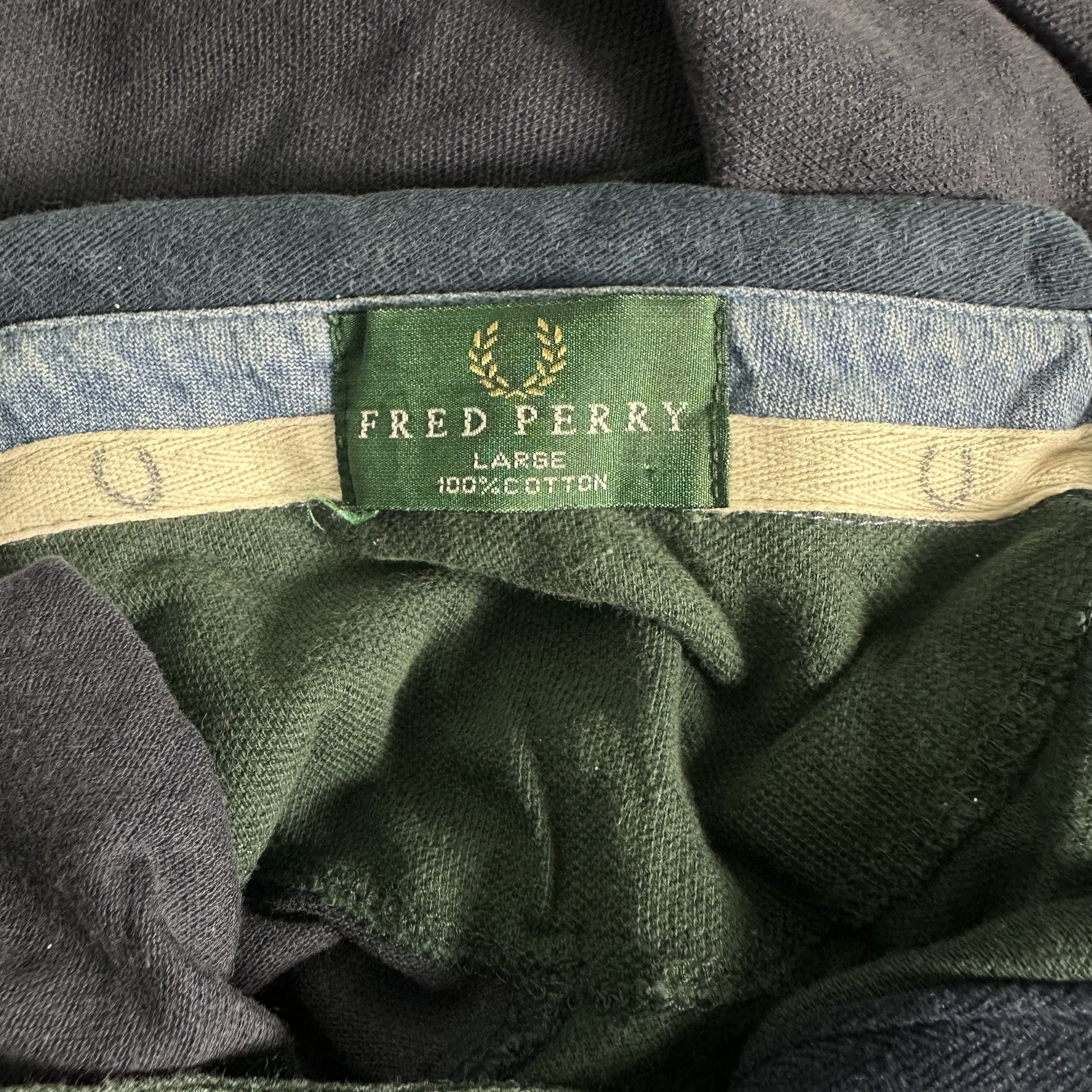 Fred Perry 🔥RARE🔥Vintage Fred Perry Rugby L/Sleeve Polo Shirt Size US L / EU 52-54 / 3 - 5 Thumbnail