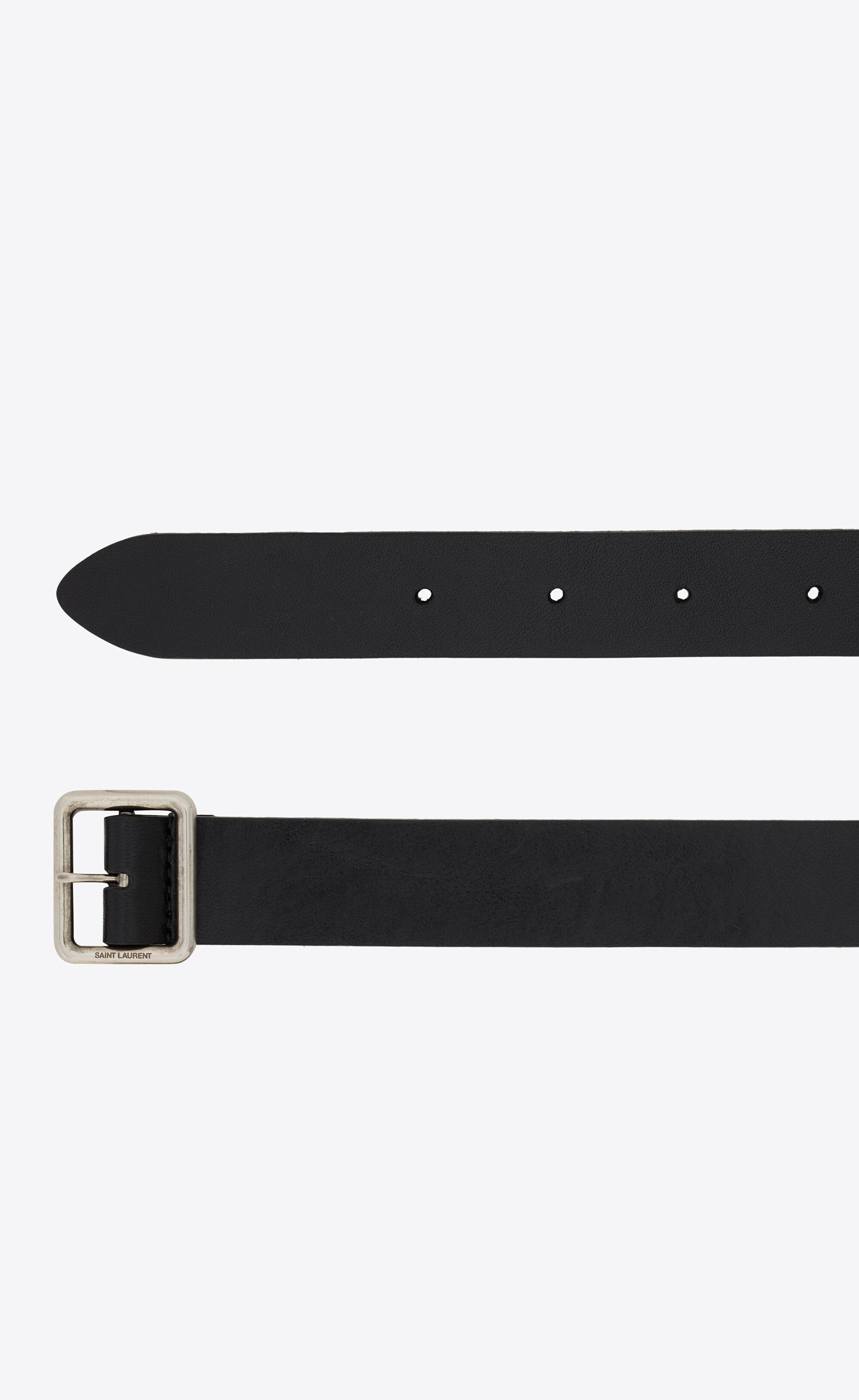 Saint Laurent Paris o1b1hav110525 Size: 85 / Hublot Buckle Thin Belt Size 34 - 2 Thumbnail