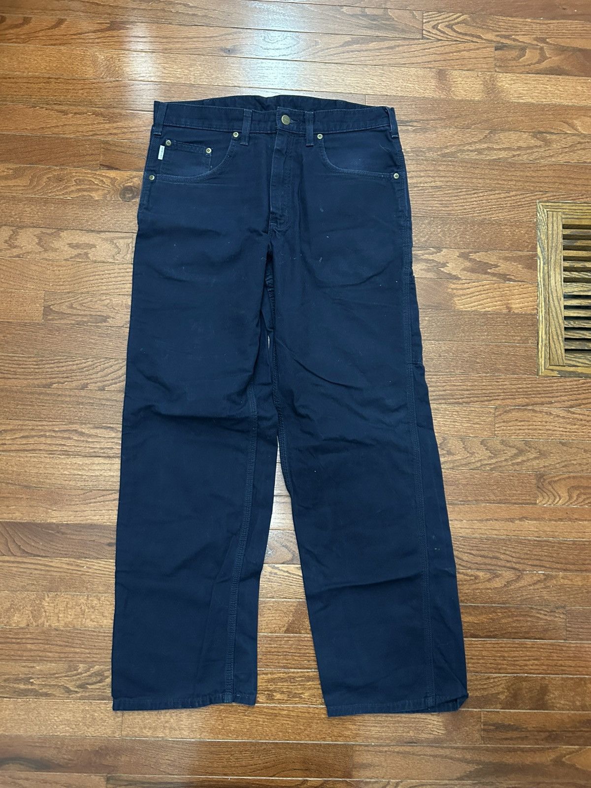 Carhartt Carhartt navy carpenter pants Size US 36 / EU 52 - 2 Thumbnail
