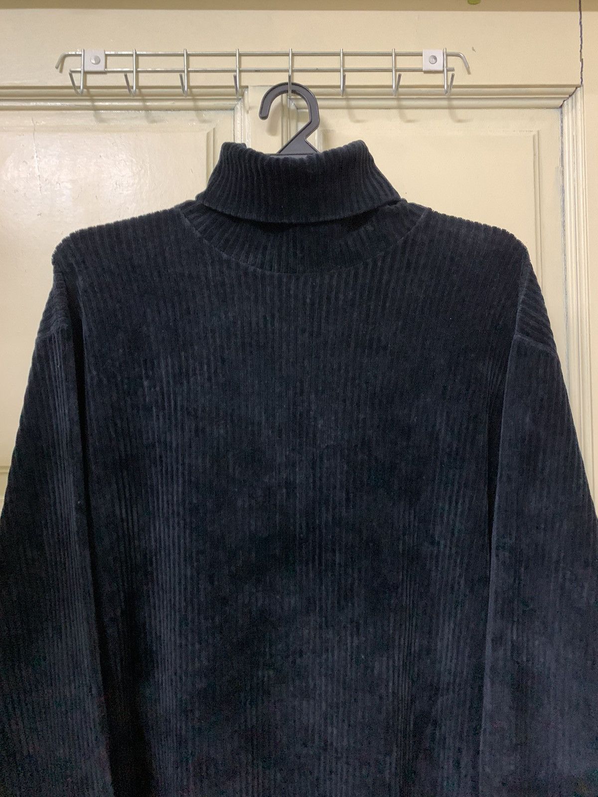 Beams Plus 💥Vintage Beams Corduroy Turtleneck Shirt Size US L / EU 52-54 / 3 - 2 Thumbnail