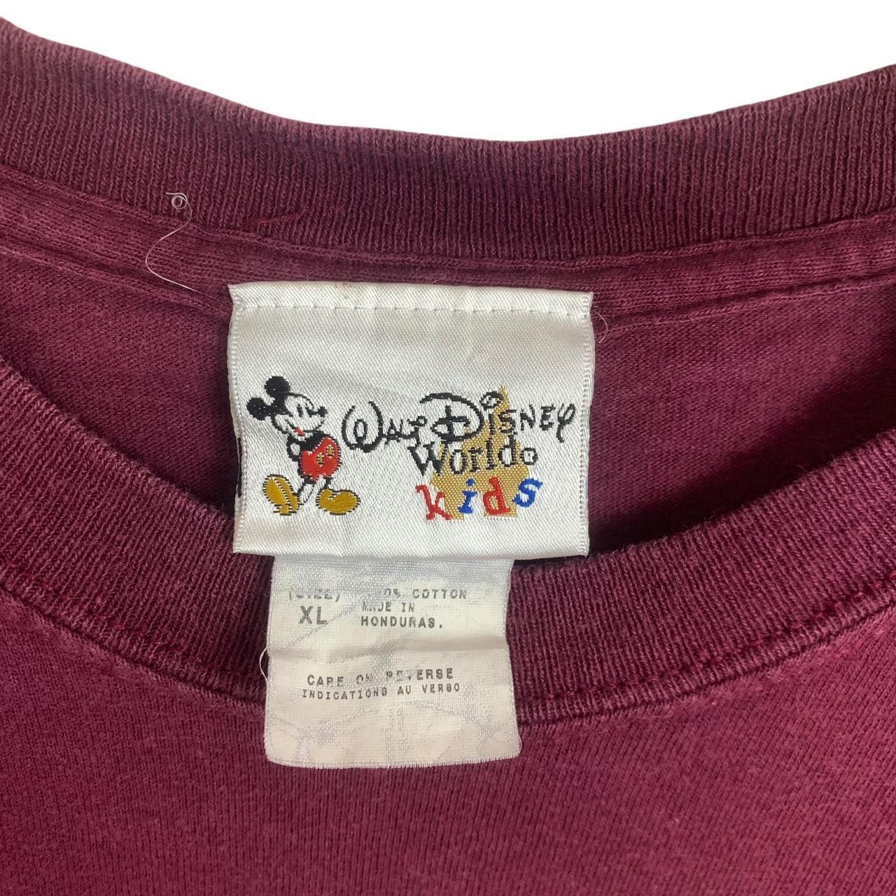 Vintage Vintage 90’ TOUCHDOWN MICKEY MOUSE Disneyland Tee Shirt Top Size XL / US 12-14 / IT 48-50 - 3 Thumbnail