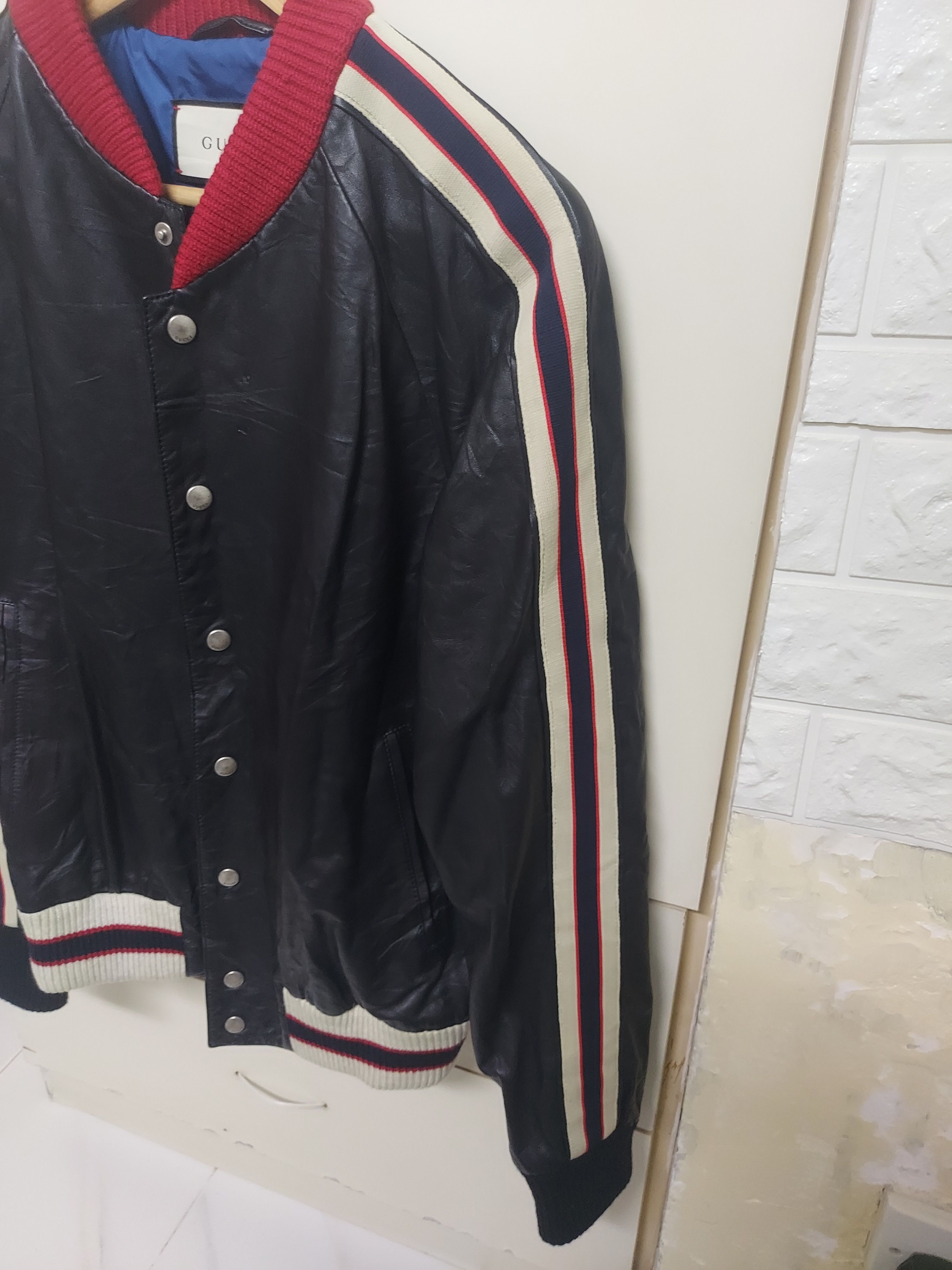 Gucci *New* Hollywood Leather Jacket Size US S / EU 44-46 / 1 - 9 Thumbnail
