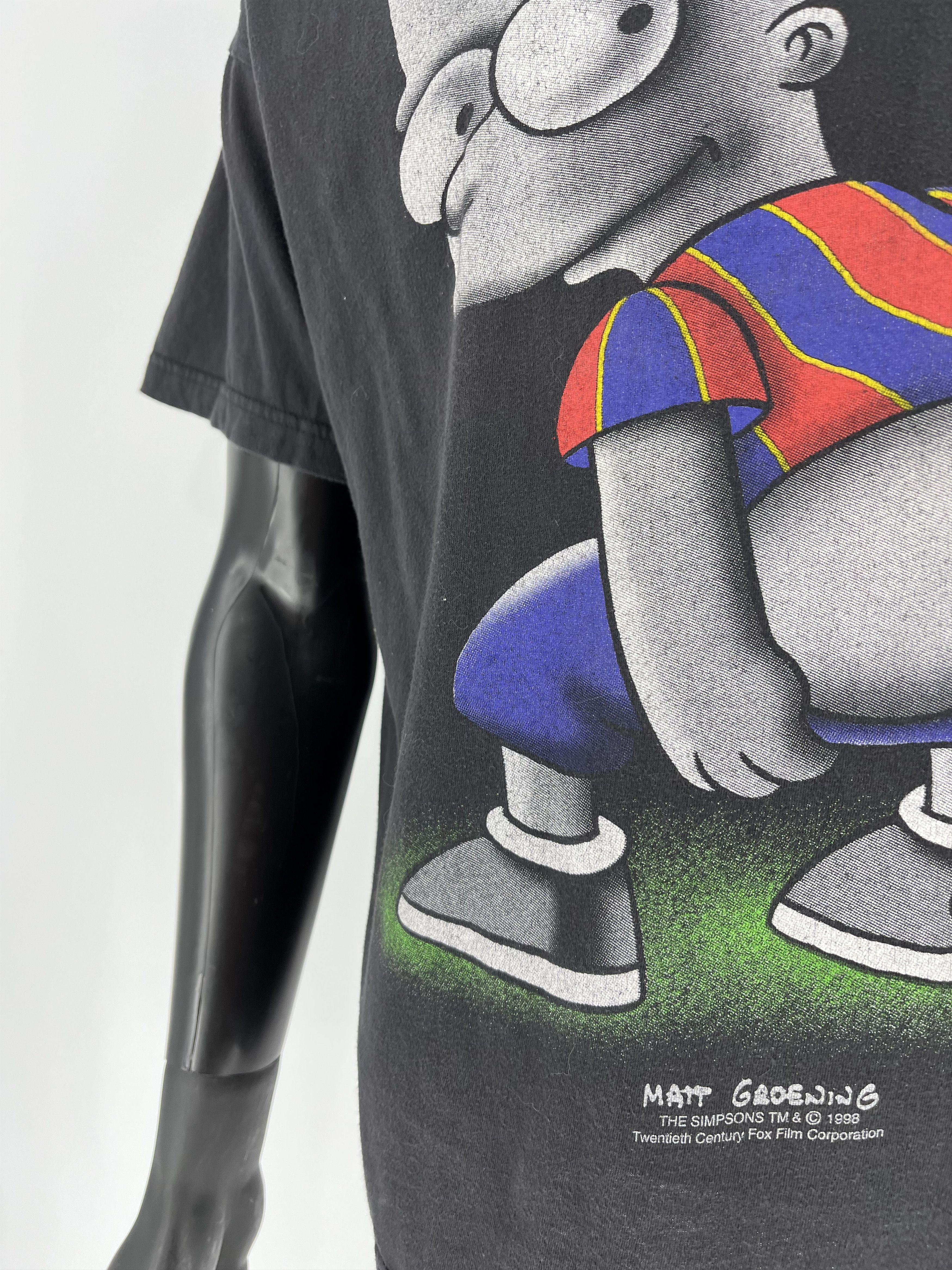 The Simpsons Vintage Bart Simpson 1998 Matt Groening Boxy Fit Redwood But Size US XL / EU 56 / 4 - 6 Thumbnail