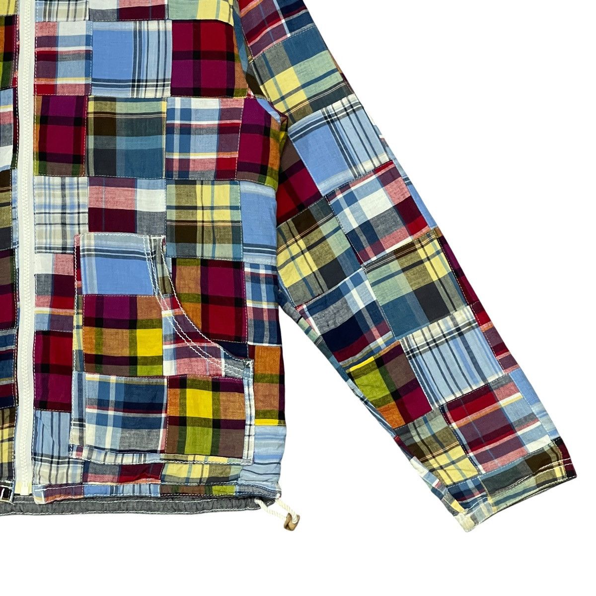 Vintage Vintage Houston Japan Patchwork Reversible Hoodie Jacket Size US L / EU 52-54 / 3 - 3 Thumbnail