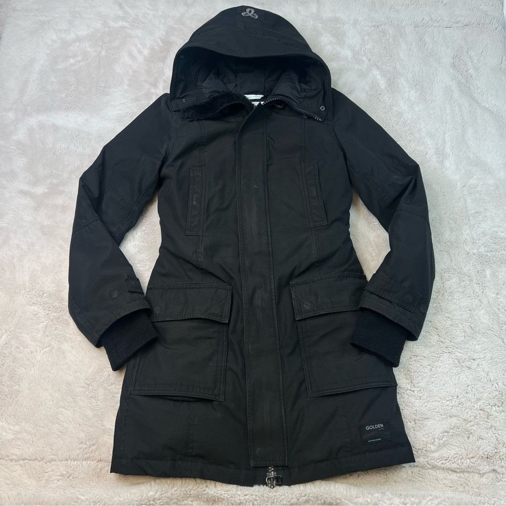 TNA TNA Down Filled Hooded Winter Jacket Bancroft Parka Sz Small Size S / US 4 / IT 40 - 2 Thumbnail