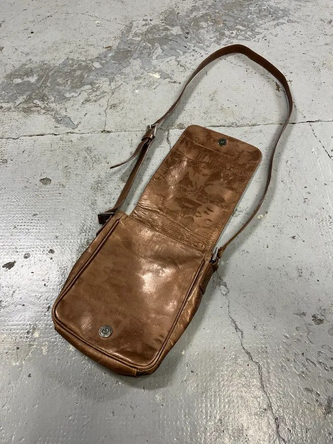 Jean Paul Gaultier FW1995 Jean Paul Gaultier Dietrich Brown Leather Shoulder Bag Size ONE SIZE - 9 Thumbnail