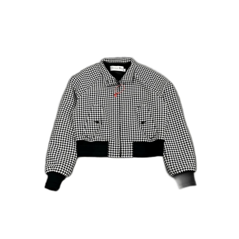 Dior New Houndstooth Bomber Jacket