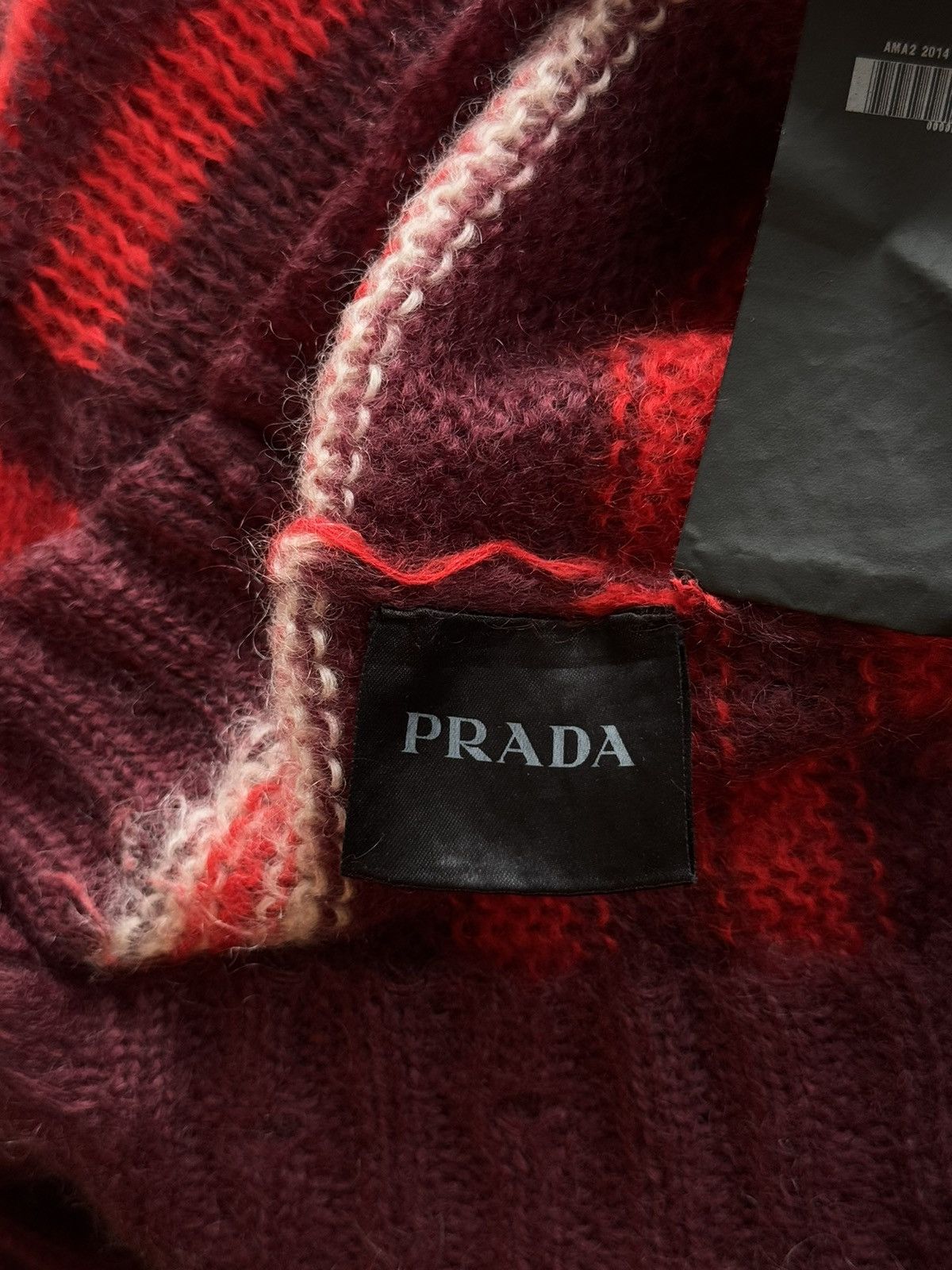 Prada Prada mesh spider web mohair avant garde sweater Size M / US 6-8 / IT 42-44 - 19 Thumbnail