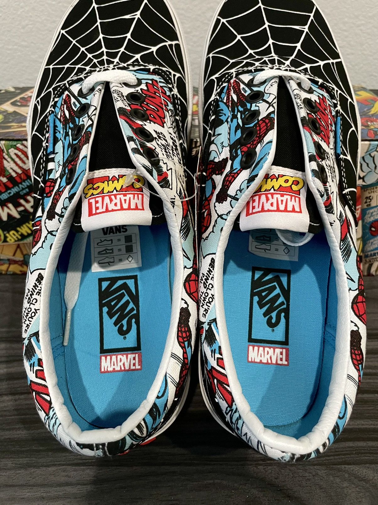 Marvel Comics 2013 MARVEL x VANS Journey’s Exclusive Spiderman Era Size US 9 / EU 42 - 10 Thumbnail