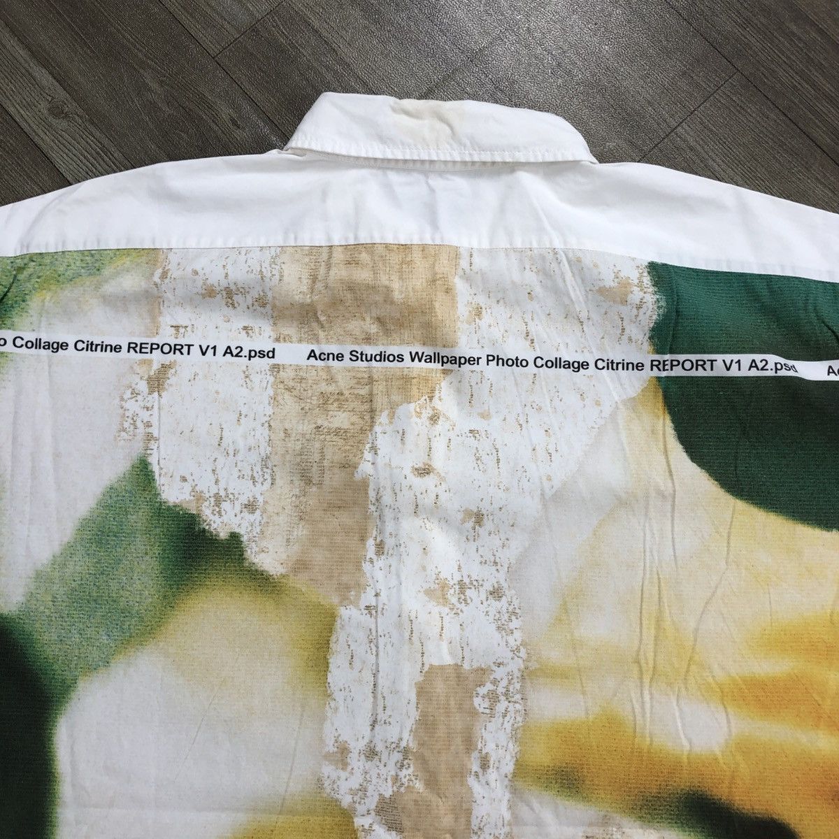 Acne Studios × Vintage SS14 Acne Studios Loop Wall Hal Shirt Size US XXL / EU 58 / 5 - 4 Thumbnail