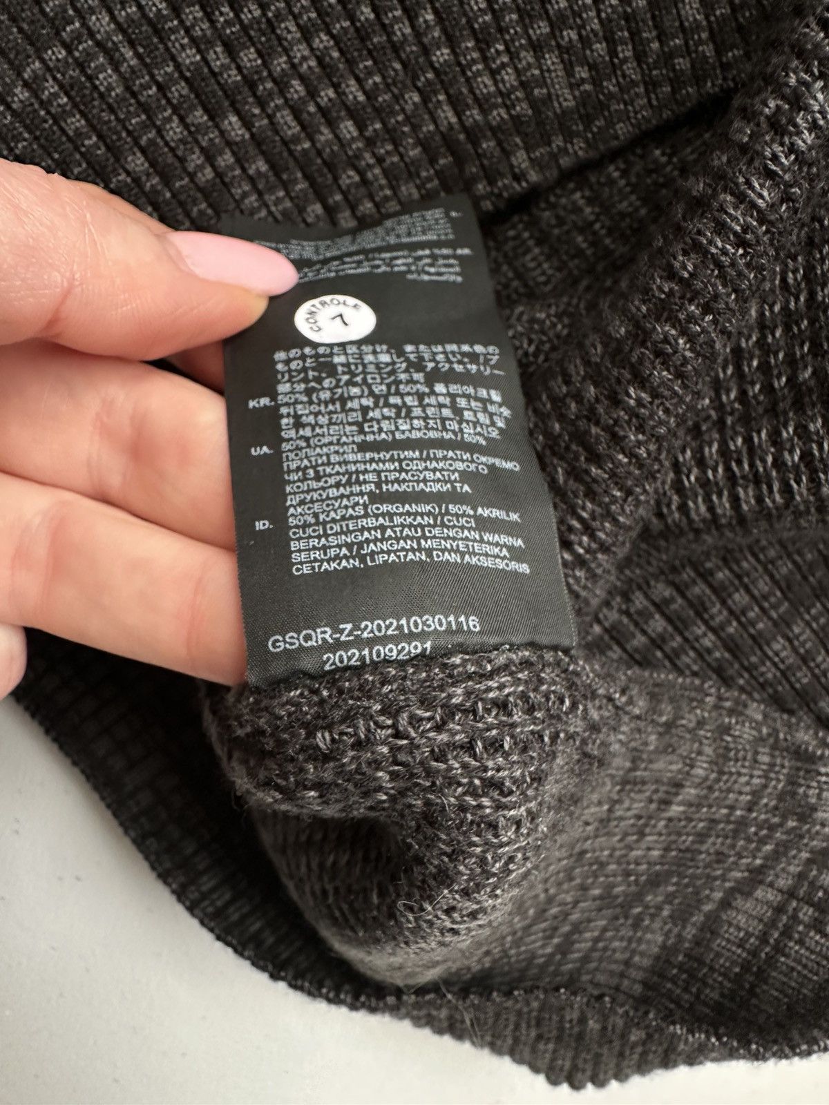 G-Star G star Raw 3D Biker Zip Knit Sweater Avant Garde Size US XL / EU 56 / 4 - 12 Thumbnail