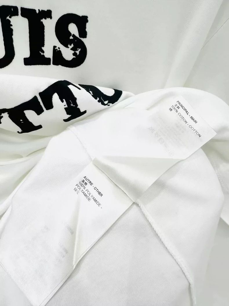 Louis Vuitton Louis Vuitton Letter Short Sleeve Size M / US 6-8 / IT 42-44 - 6 Thumbnail