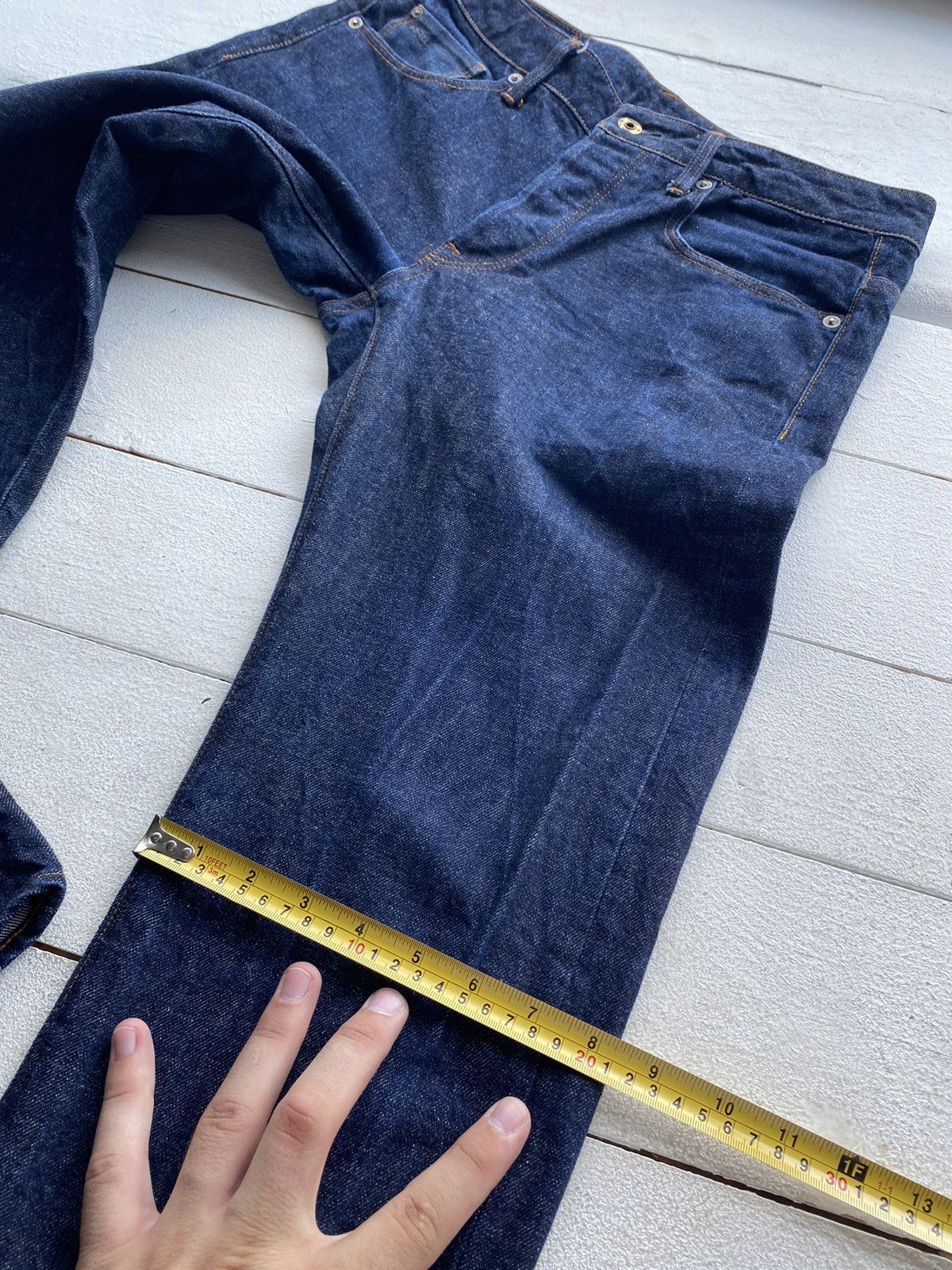 G-Star 🔗G Star opium punk 3301 straight mens jeans rock emo goth Size US 32 / EU 48 - 13 Thumbnail