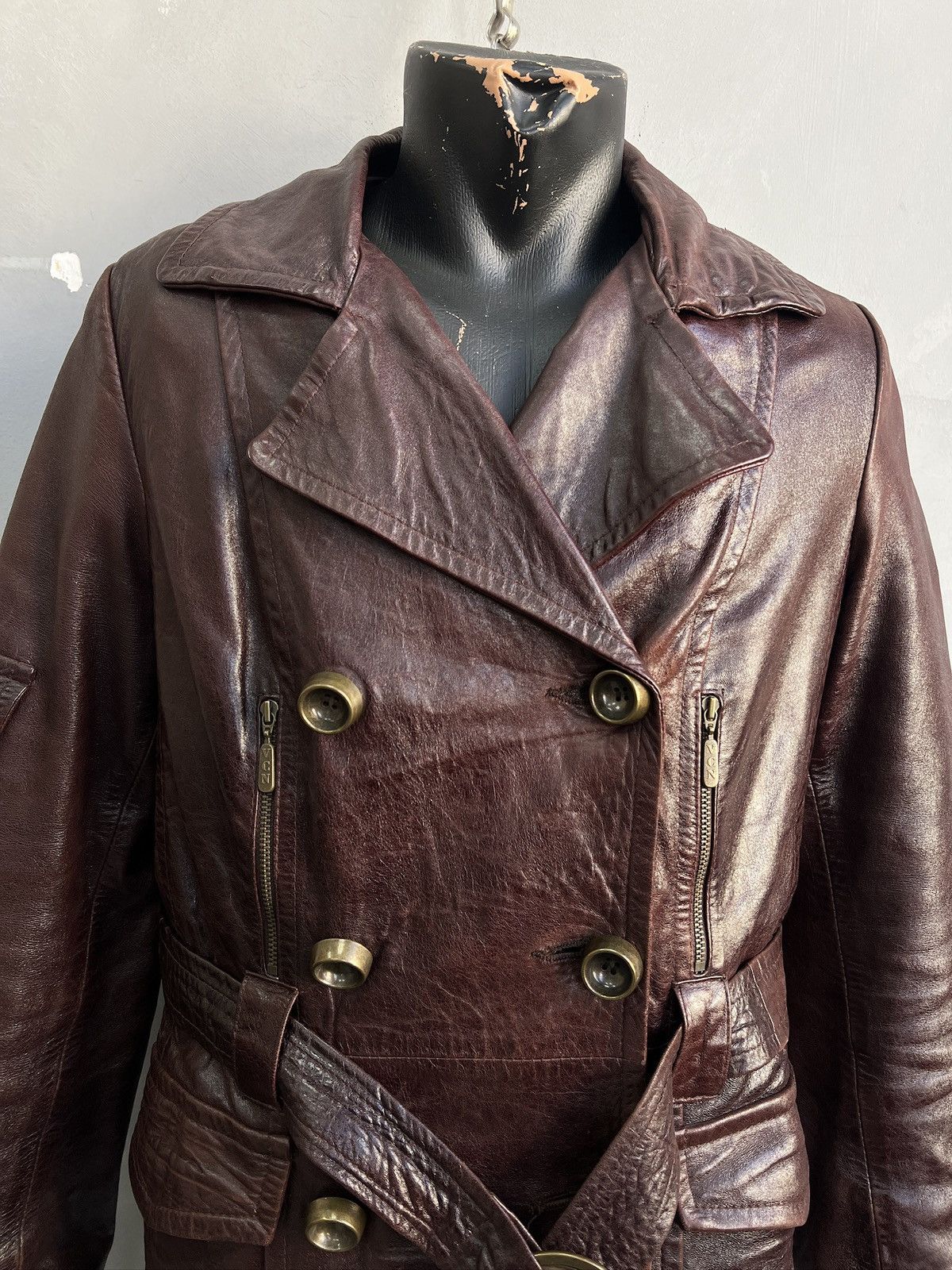 Hysteric Glamour Opium leather y2k ann demeulemeester styleLeather Jacket Size US M / EU 48-50 / 2 - 2 Thumbnail