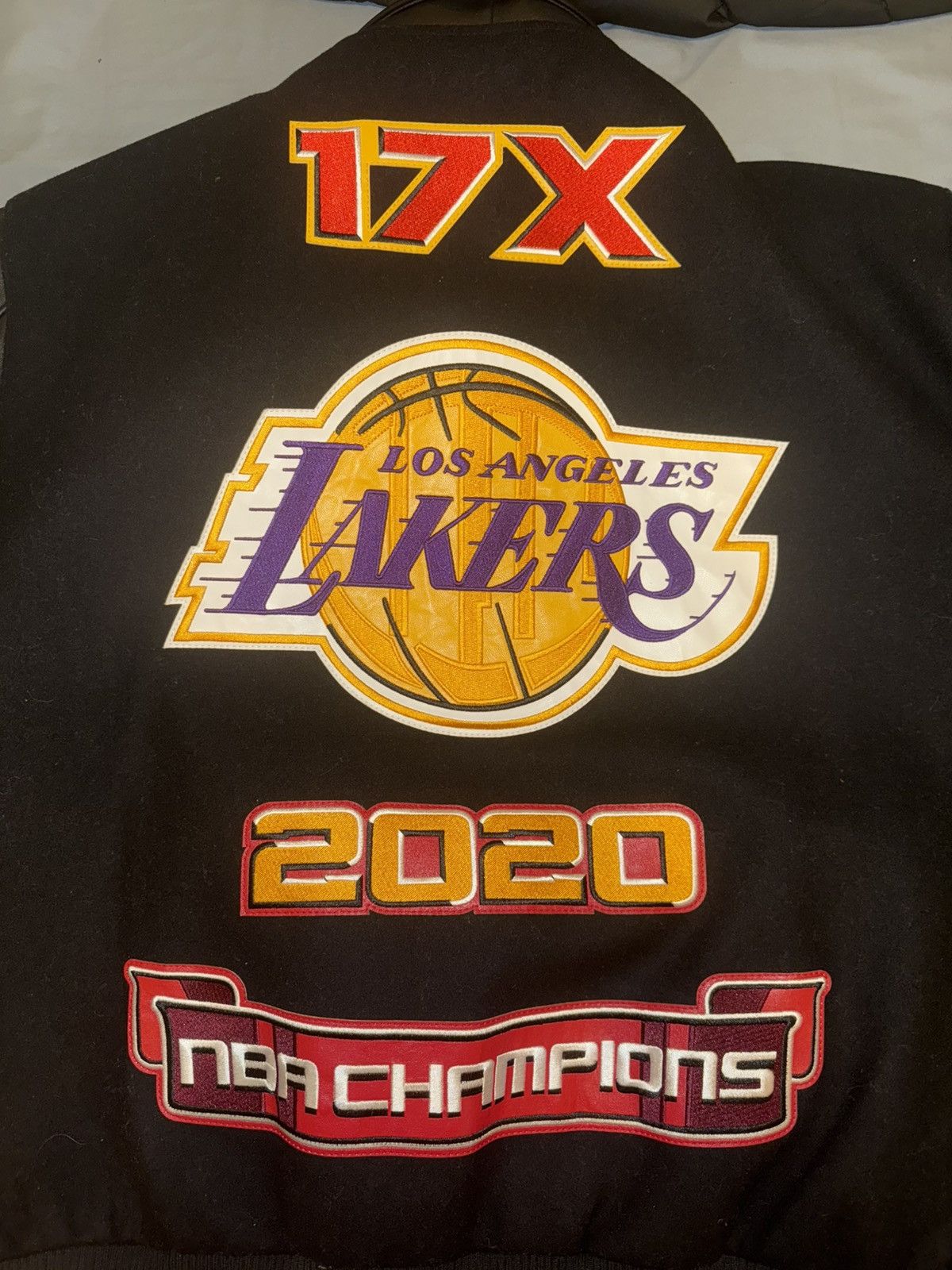 Jeff Hamilton Jeff Hamilton Los Angeles Lakers 2020 Championship Jacket Size US M / EU 48-50 / 2 - 6 Thumbnail