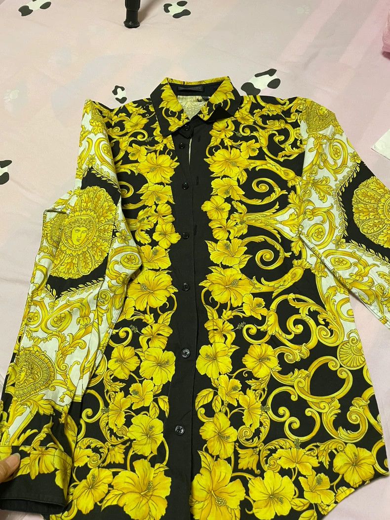 Versace Versace Baroque shirt Size US S / EU 44-46 / 1 - 1 Thumbnail