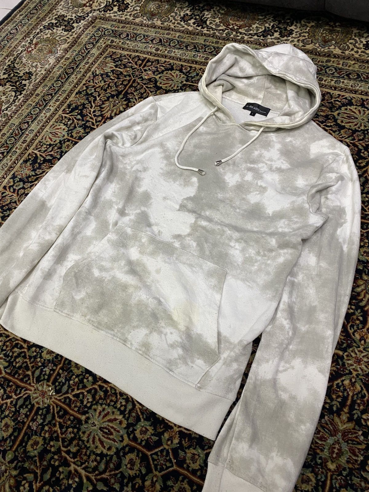 In The Attic × Japanese Brand × Seditionaries In The Attic Homme Stained Dye Pullover Hoodie Size US L / EU 52-54 / 3 - 1 Thumbnail