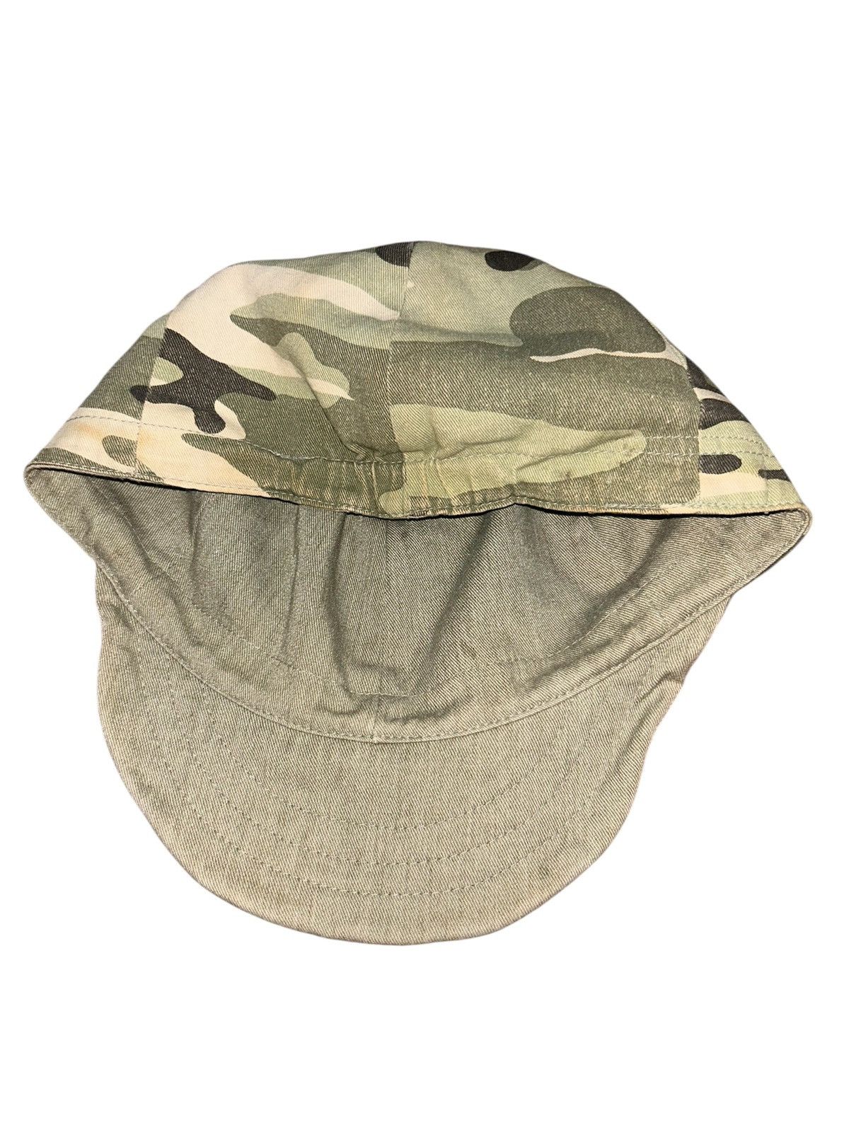 Japanese Brand Farmer’s Market Camo Reversible Mechanic Hats Size ONE SIZE - 17 Thumbnail