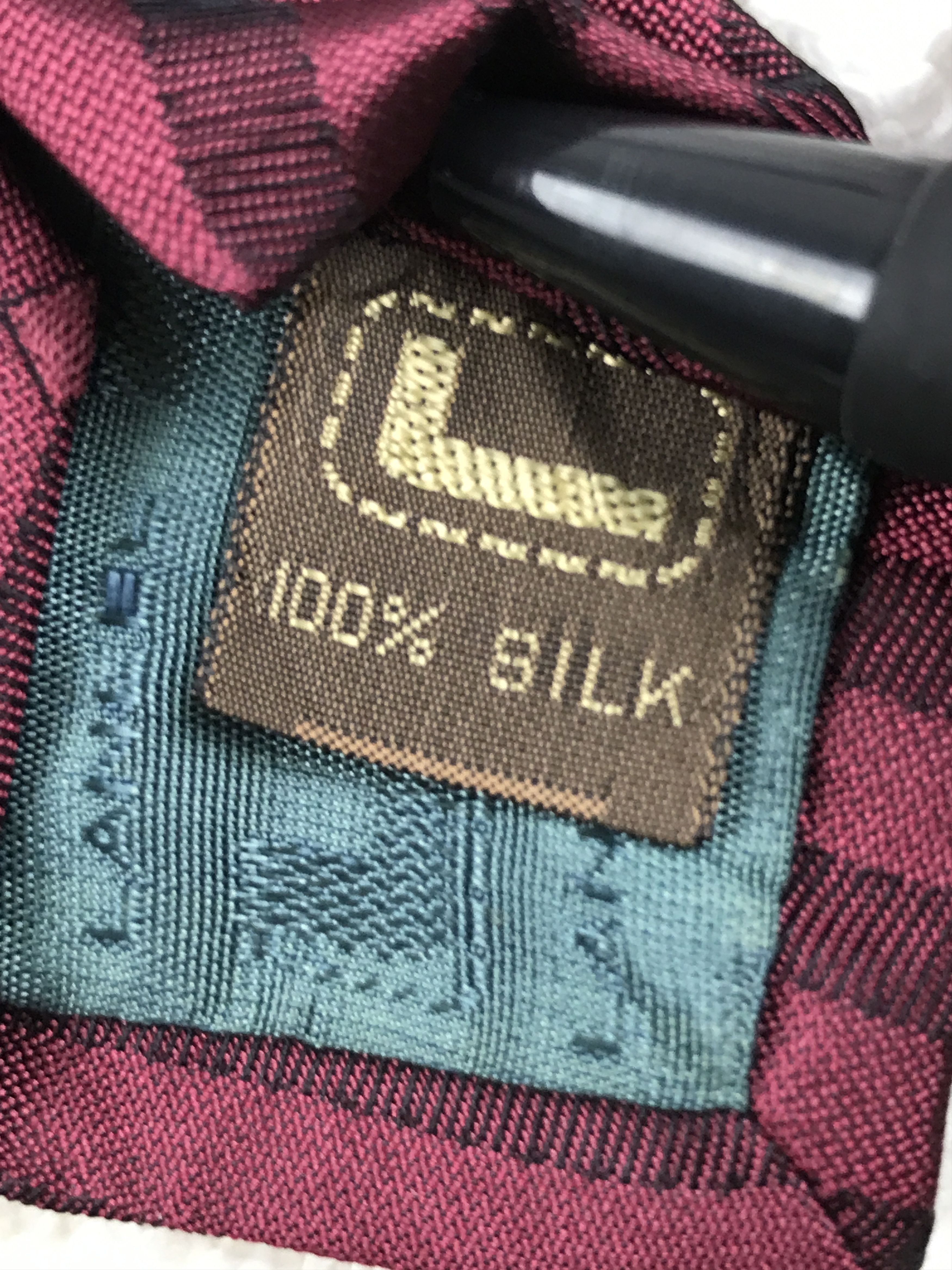 Japanese Brand × Lancel × Vintage Vintage Lancel Silk Necktie Size ONE SIZE - 6 Thumbnail