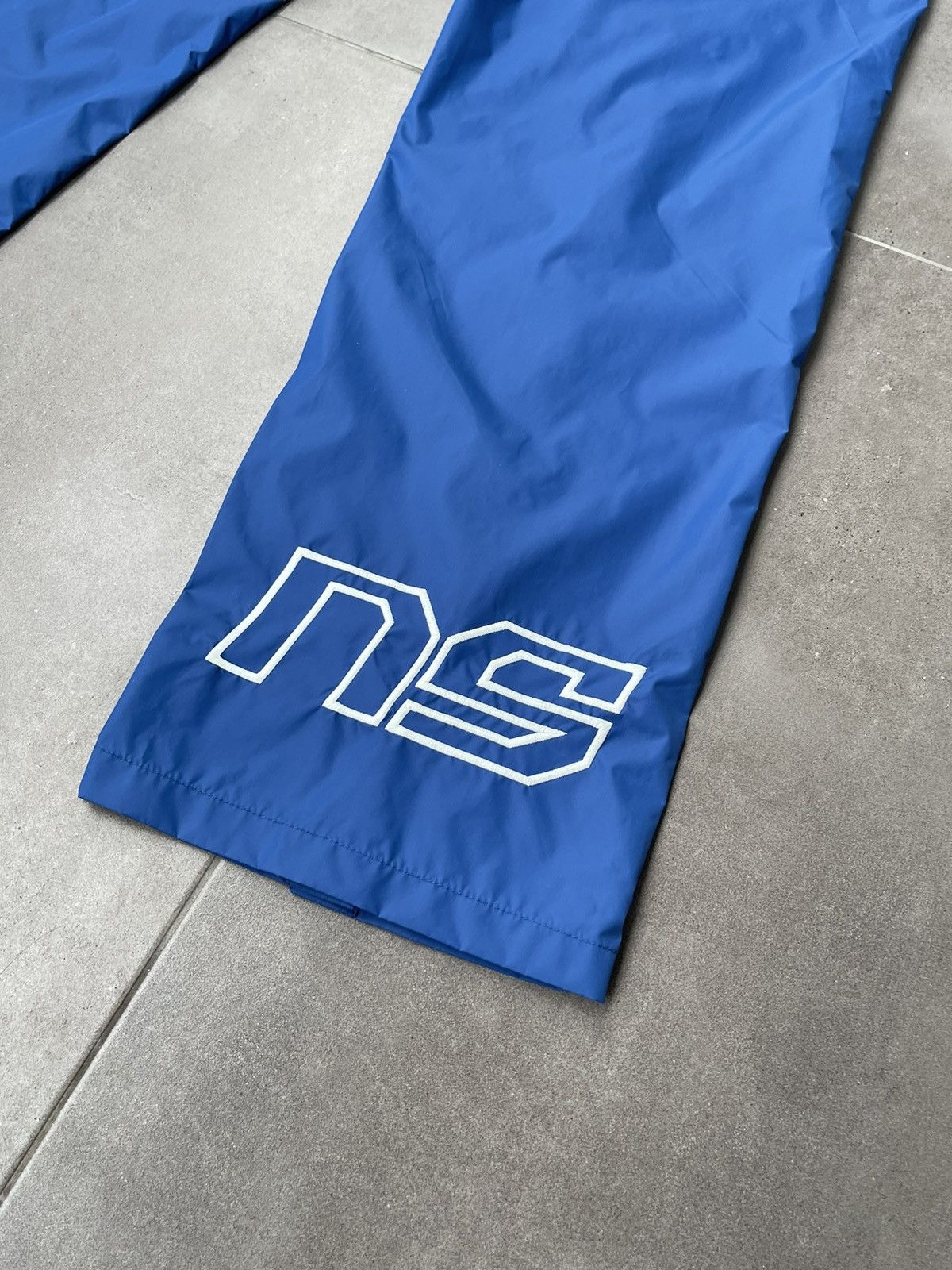 Other !DS! SS22 Nikolaj Storm Logo Blue Chaco Pants Size US 30 / EU 46 - 12 Thumbnail