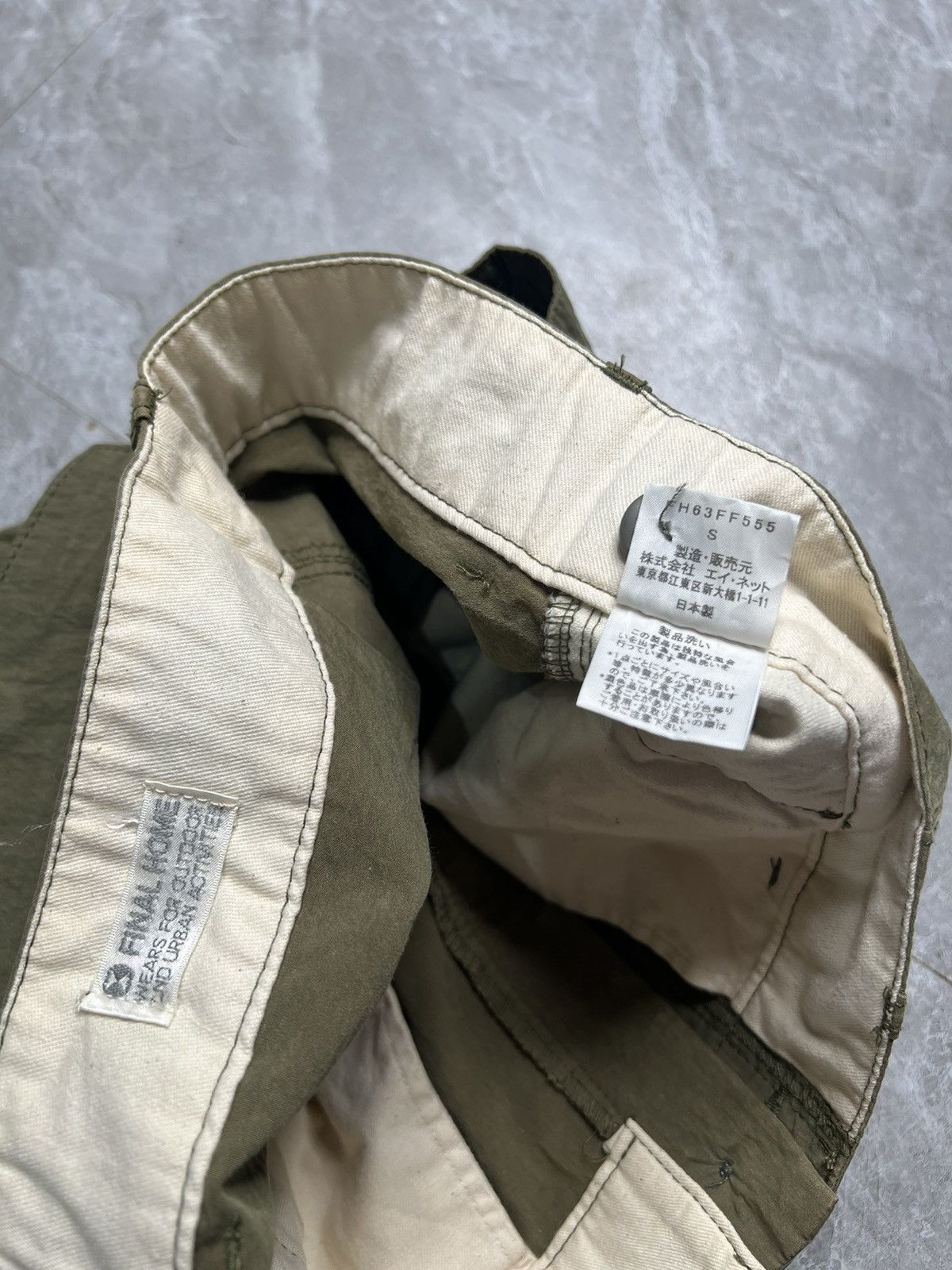 Final Home Final Home F/W 06 Double Layered Back Pocket Nylon Pants Size US 32 / EU 48 - 8 Thumbnail
