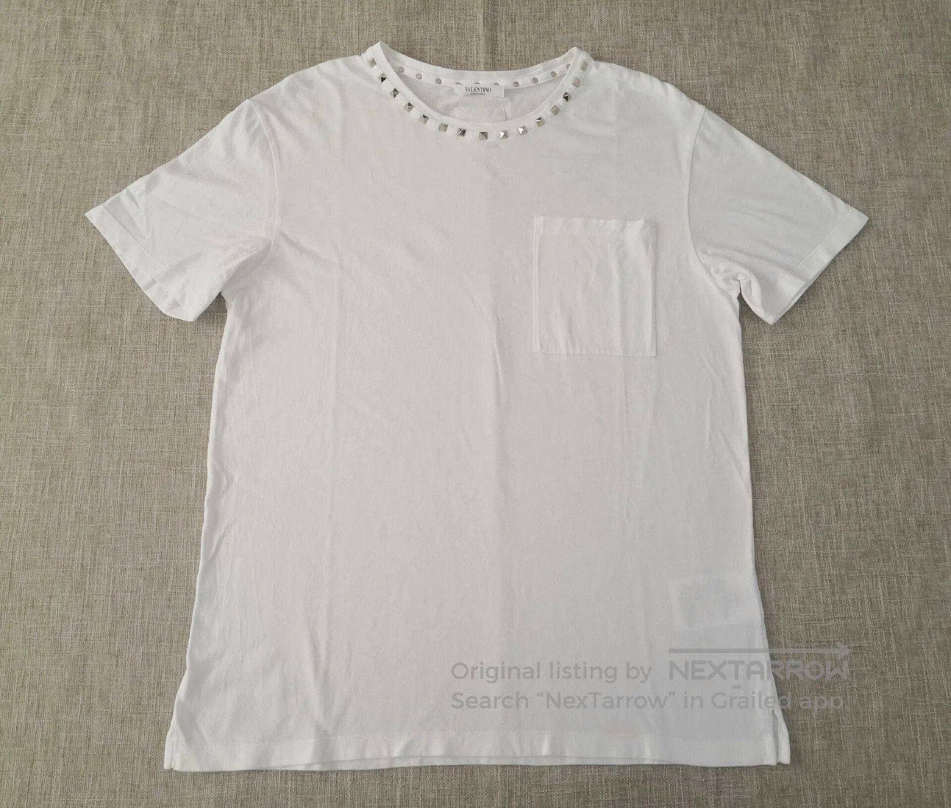 Valentino Valentino Studded Short-Sleeve T-Shirt. Size US M / EU 48-50 / 2 - 1 Thumbnail
