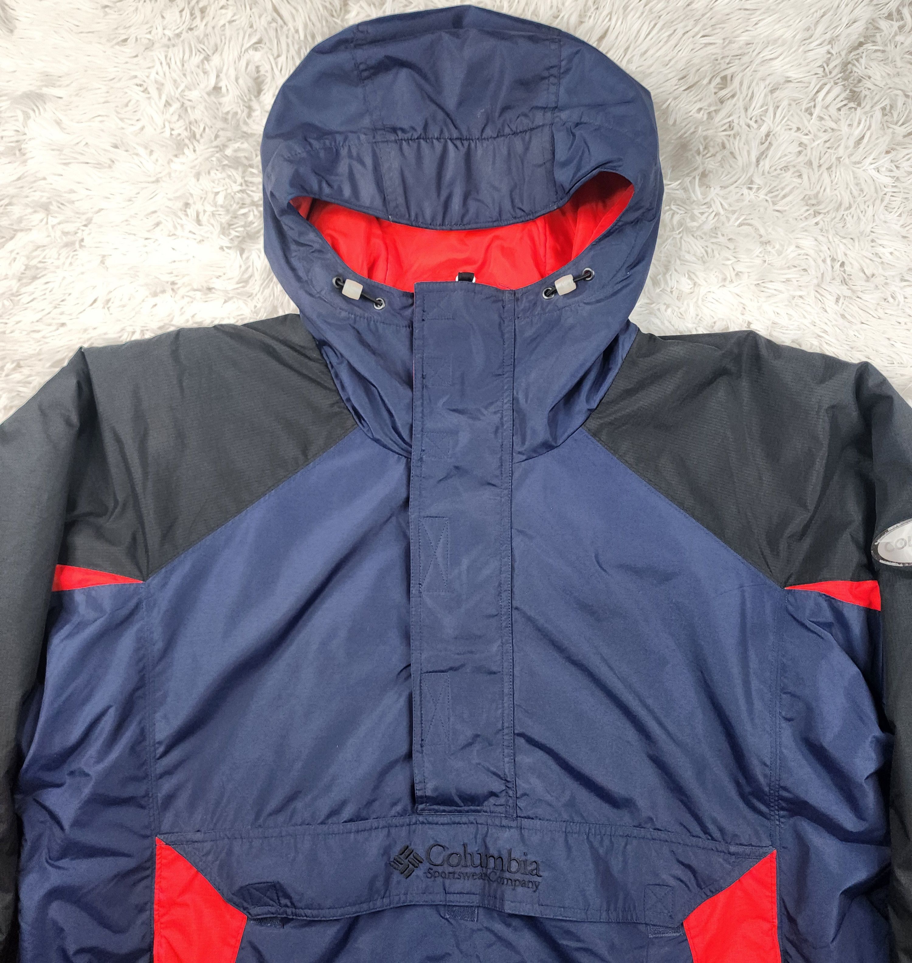 Columbia Vintage Columbia 1/4 zip anorak jacket size XL Size US XL / EU 56 / 4 - 5 Thumbnail