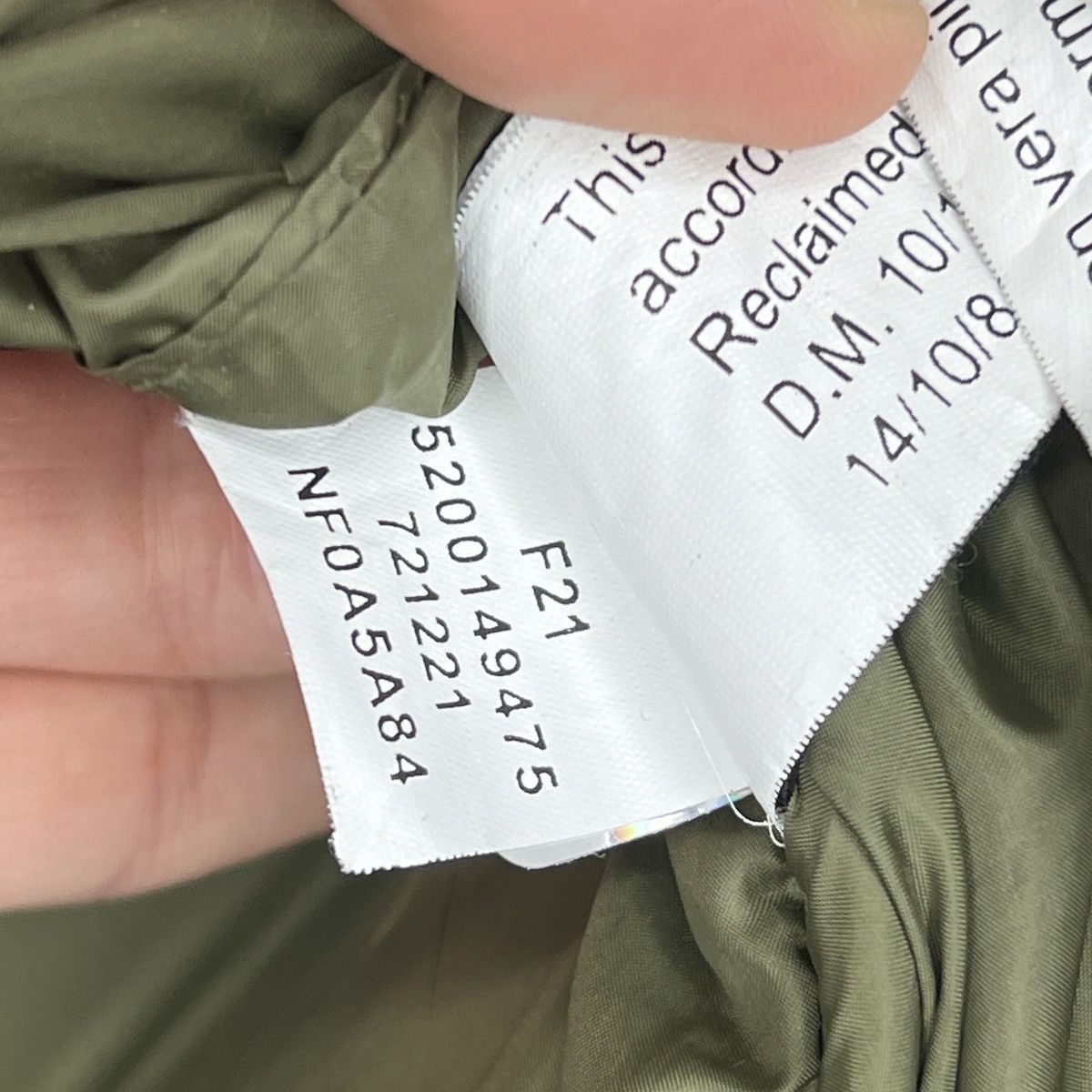 The North Face The North Face Nuptse 700 Puffer Sherpa Jacket Khaki Green Size US M / EU 48-50 / 2 - 11 Thumbnail