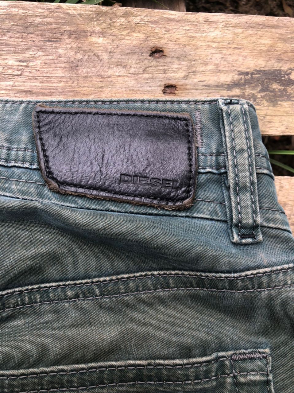 Diesel × Vintage Vintage Diesel Rust Denim Jeans Slim-Skinny Size US 33 - 3 Thumbnail