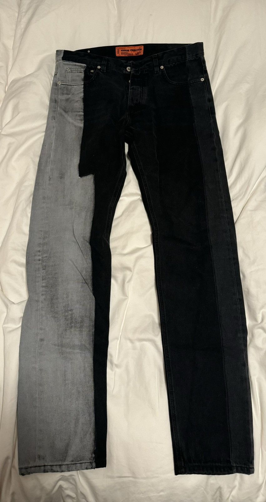 Heron Preston Heron Preston Multi-Wash Jeans Size US 33 - 1 Thumbnail