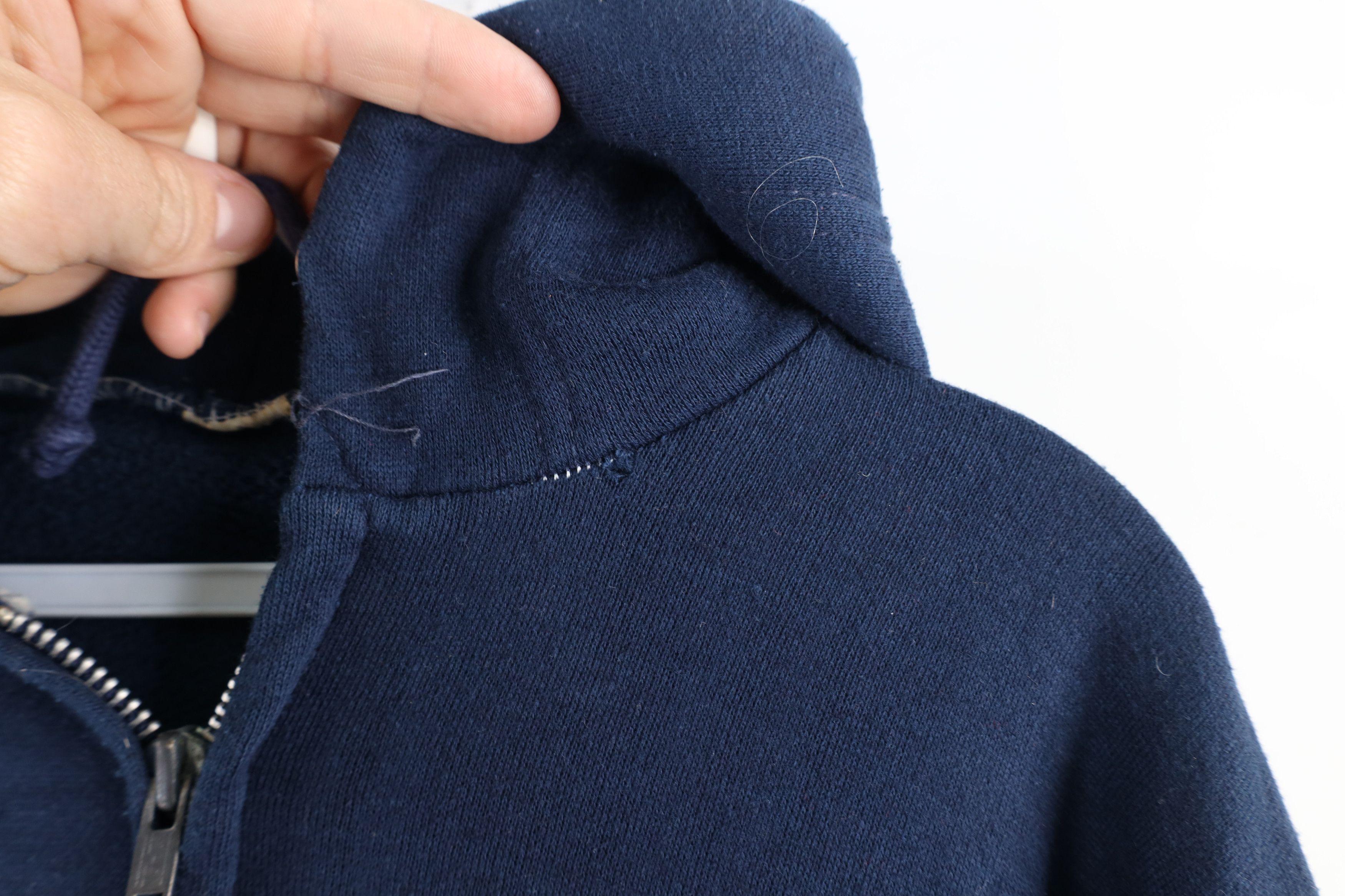 Vintage Vintage 70s Epsilon Fraternity Full Zip Hoodie Blue USA Size US M / EU 48-50 / 2 - 5 Thumbnail
