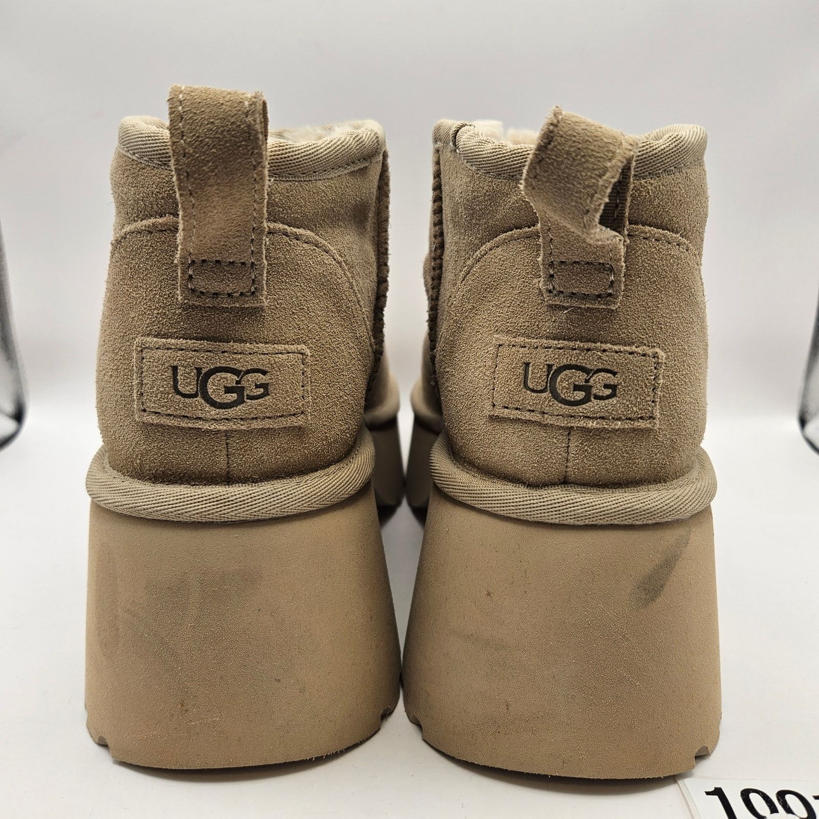 Ugg UGG ULTRA MINI WOMEN'S 10 NEW HEIGHTS MUSTARD SEED PLATFORM Size US 10 / IT 40 - 3 Thumbnail