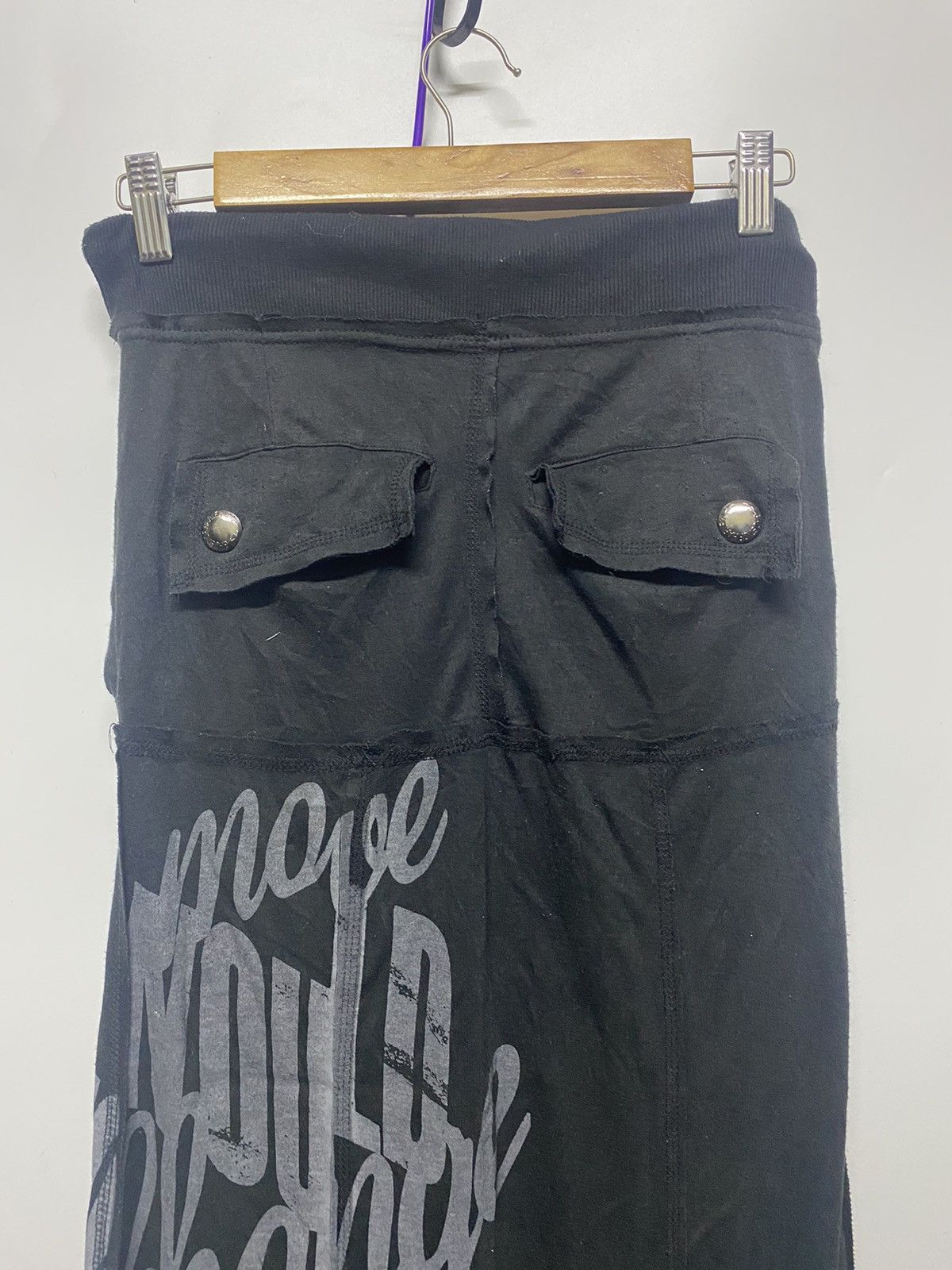 If Six Was Nine Ghost Of Harlem Japanese Punk Midi Skirts Size 28" / US 6 / IT 42 - 6 Thumbnail