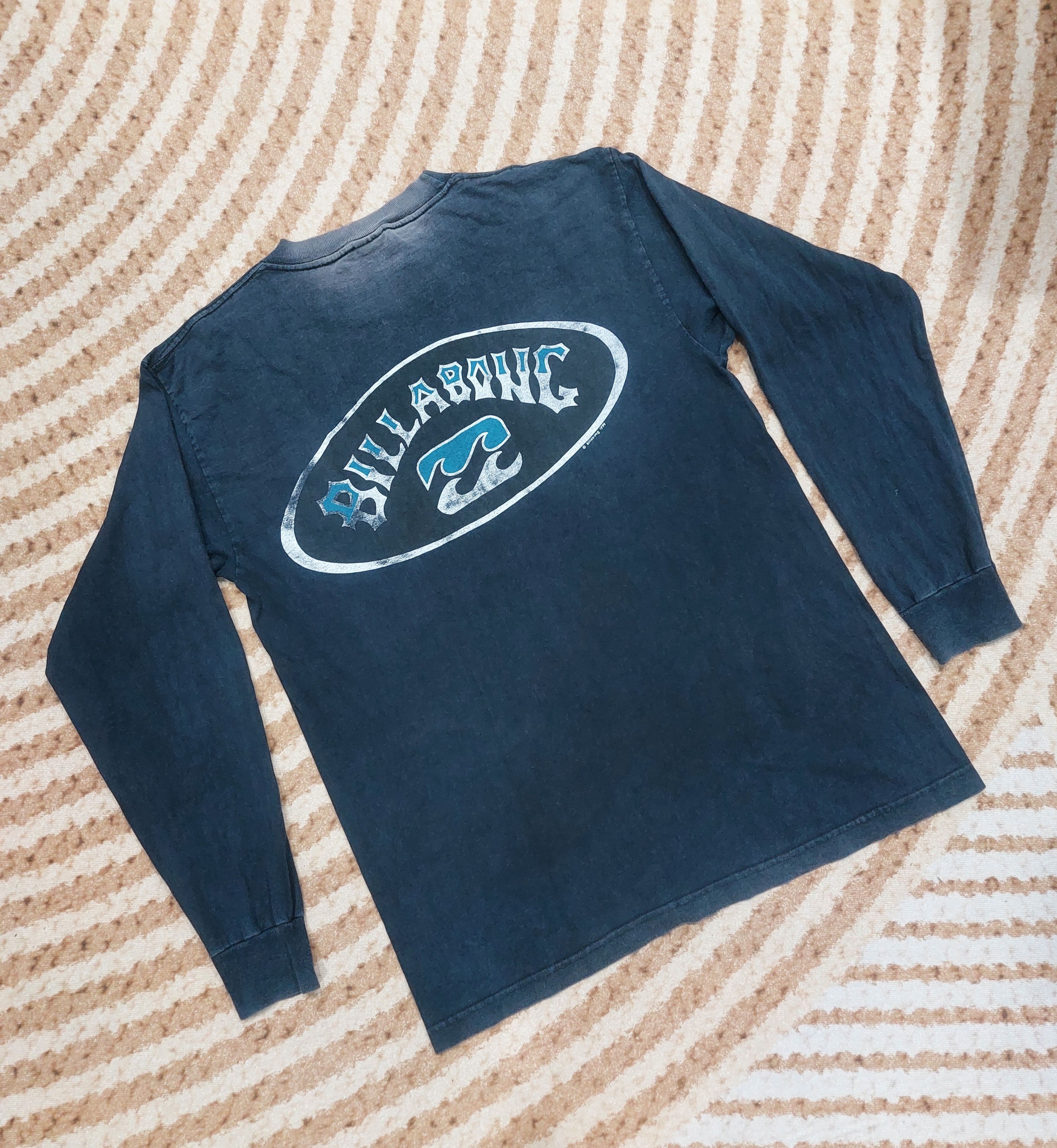 Billabong VINTAGE BILLABONG 90's SUN FADED LONG SLEEVE T HARD TO FIND Size US L / EU 52-54 / 3 - 12 Thumbnail