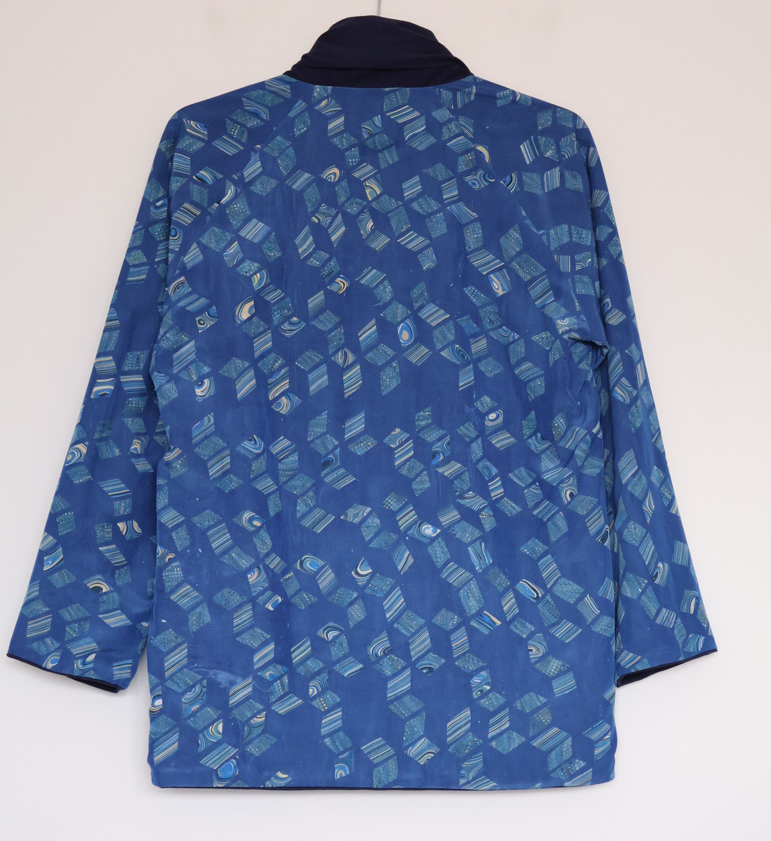 Blue Blue Japan Blue Blue Japan Reversible Printed Jersey Cady Jacket Size US XS / EU 42 / 0 - 6 Thumbnail