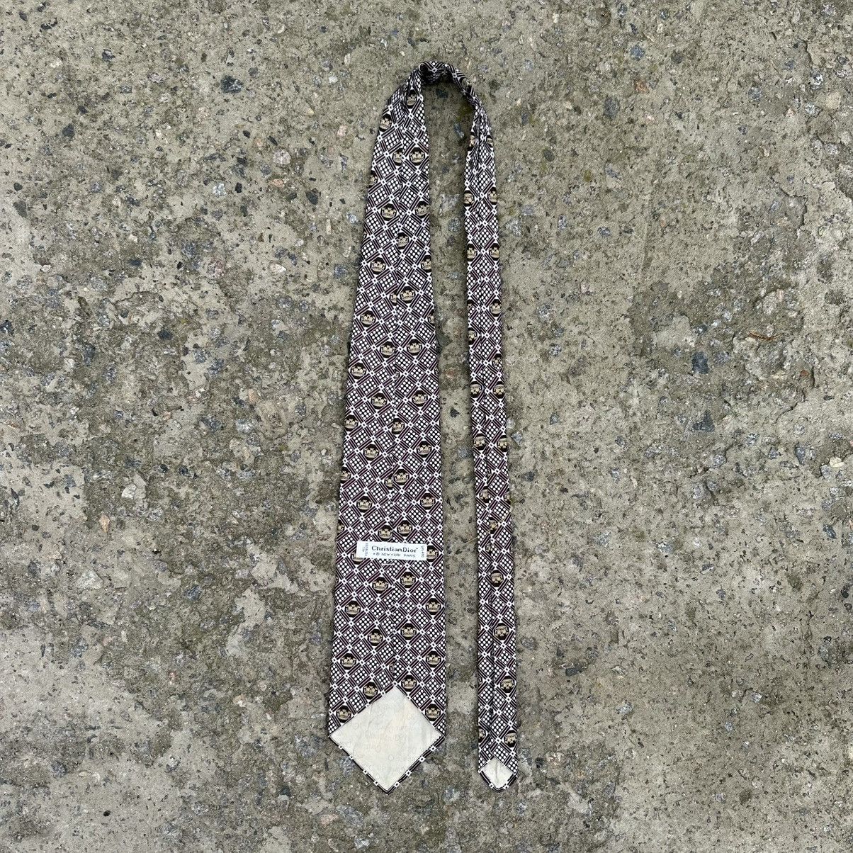Christian Dior Monsieur Luxury Christian Dior Tie Silk New York Paris WPL490 Size ONE SIZE - 4 Thumbnail