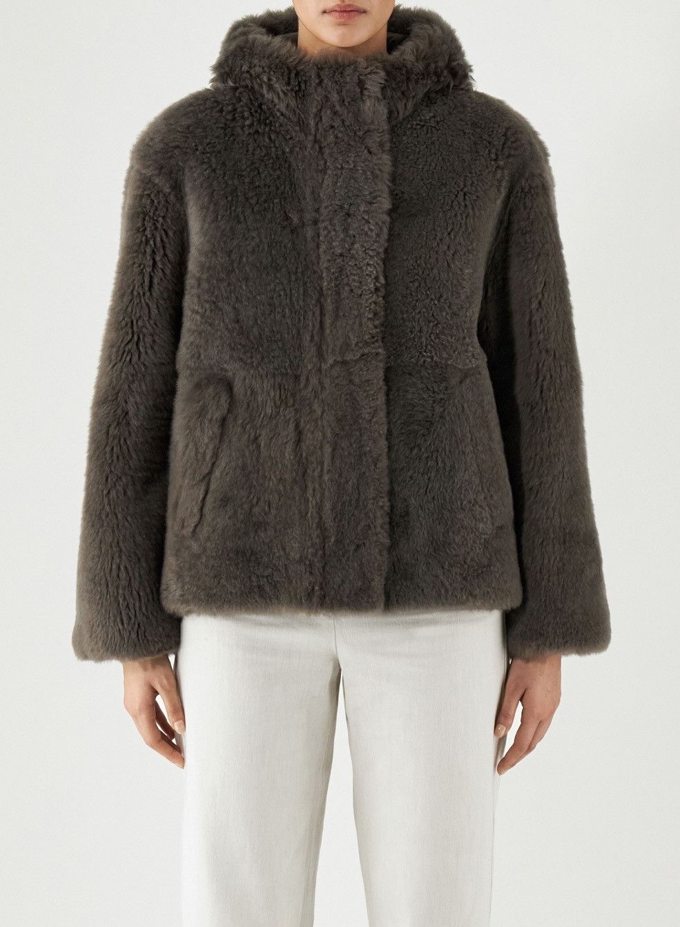 Loro Piana o1srvl11e0824 Quinn Reversible Jacket in Brown/Grey Size M / US 6-8 / IT 42-44 - 4 Thumbnail