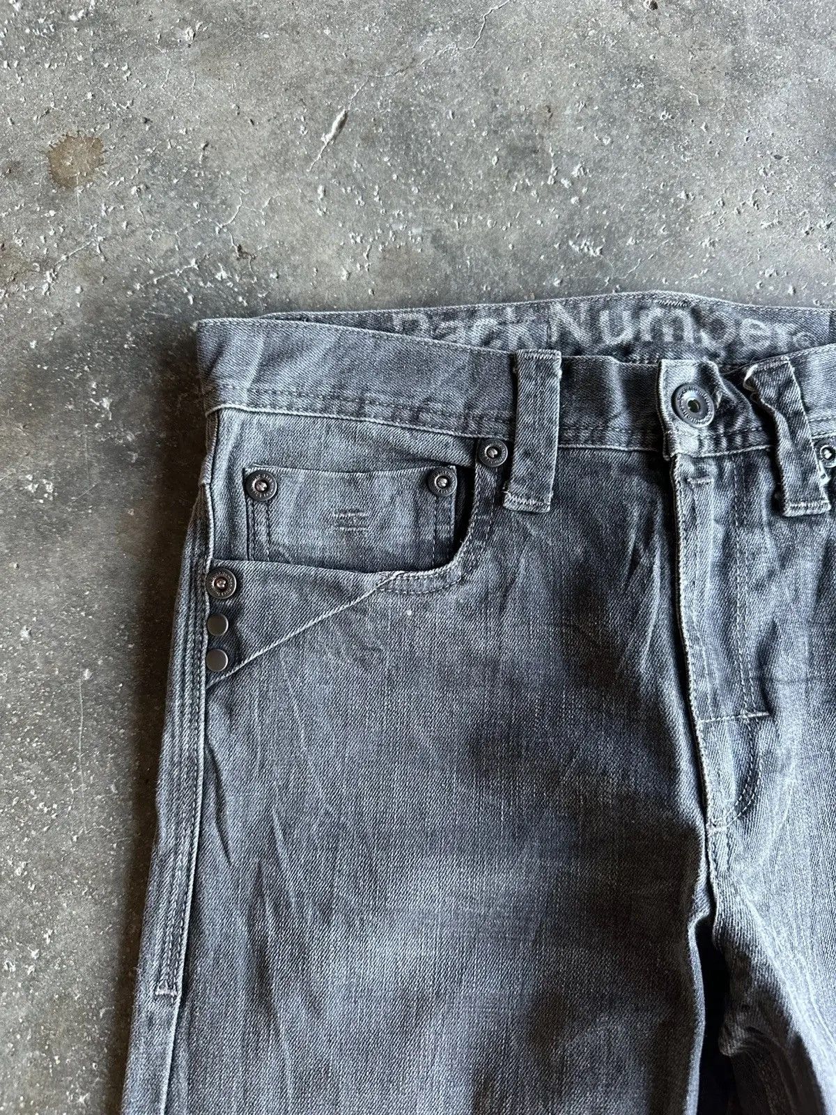 Number (N)ine GRAILS💥💥VINTAGE BACK NUMBER JEANS JAPANESE BRAND DENIM PANTS Size US 30 / EU 46 - 5 Thumbnail